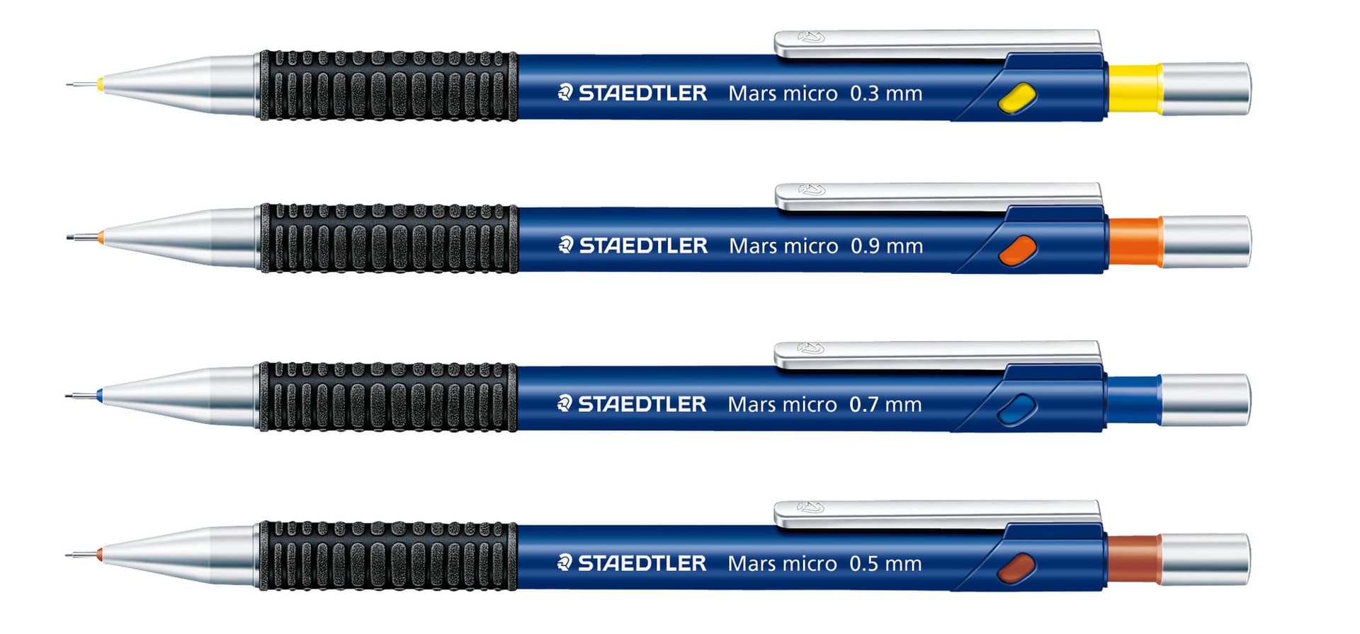 Potloodstift Staedtler Mars Carbon Micro 0.5mm HB blister 2 stuks 2