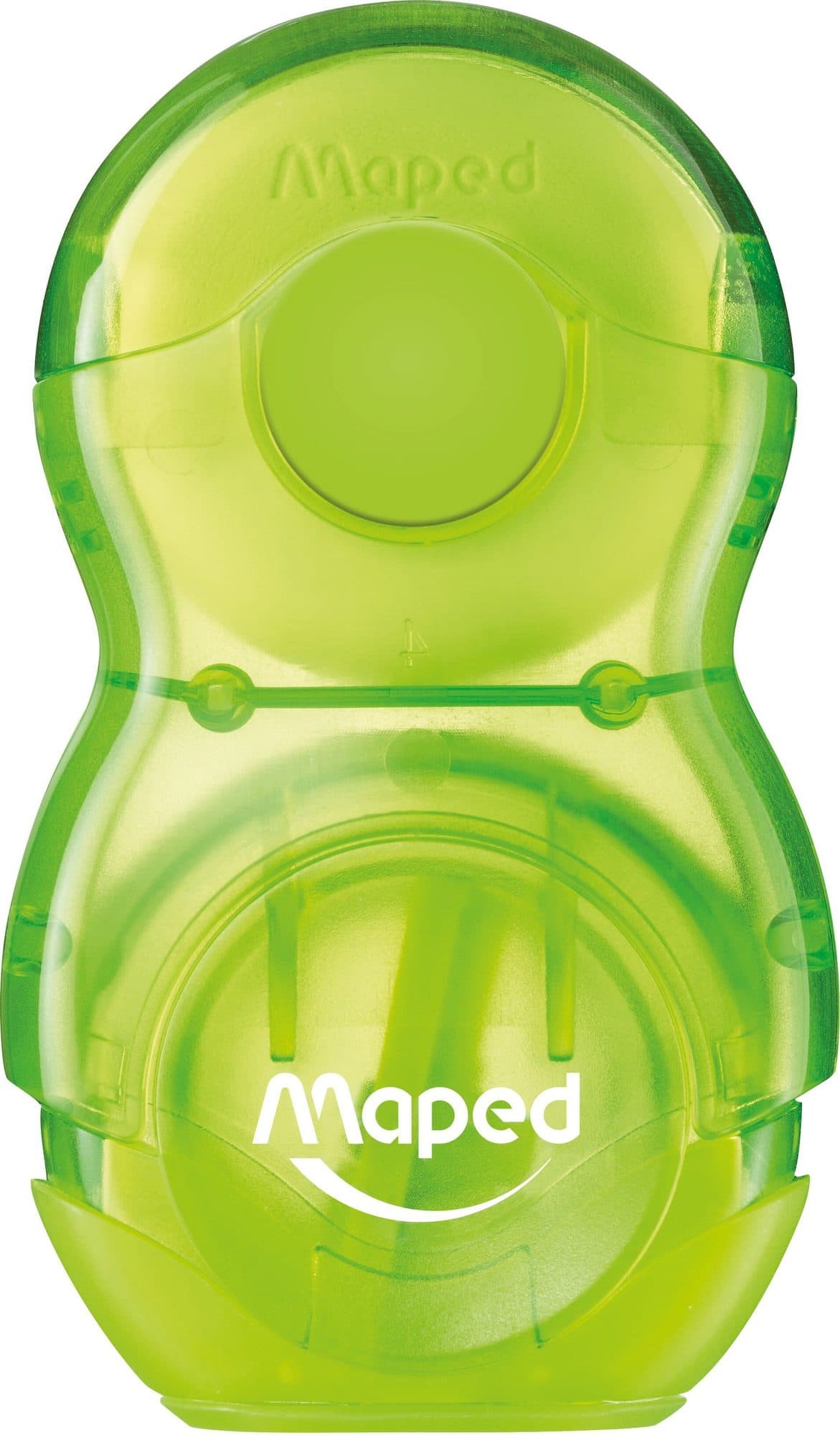 Puntenslijper Maped Loopy 1gaats met gum display á 24 stuks assorti 2