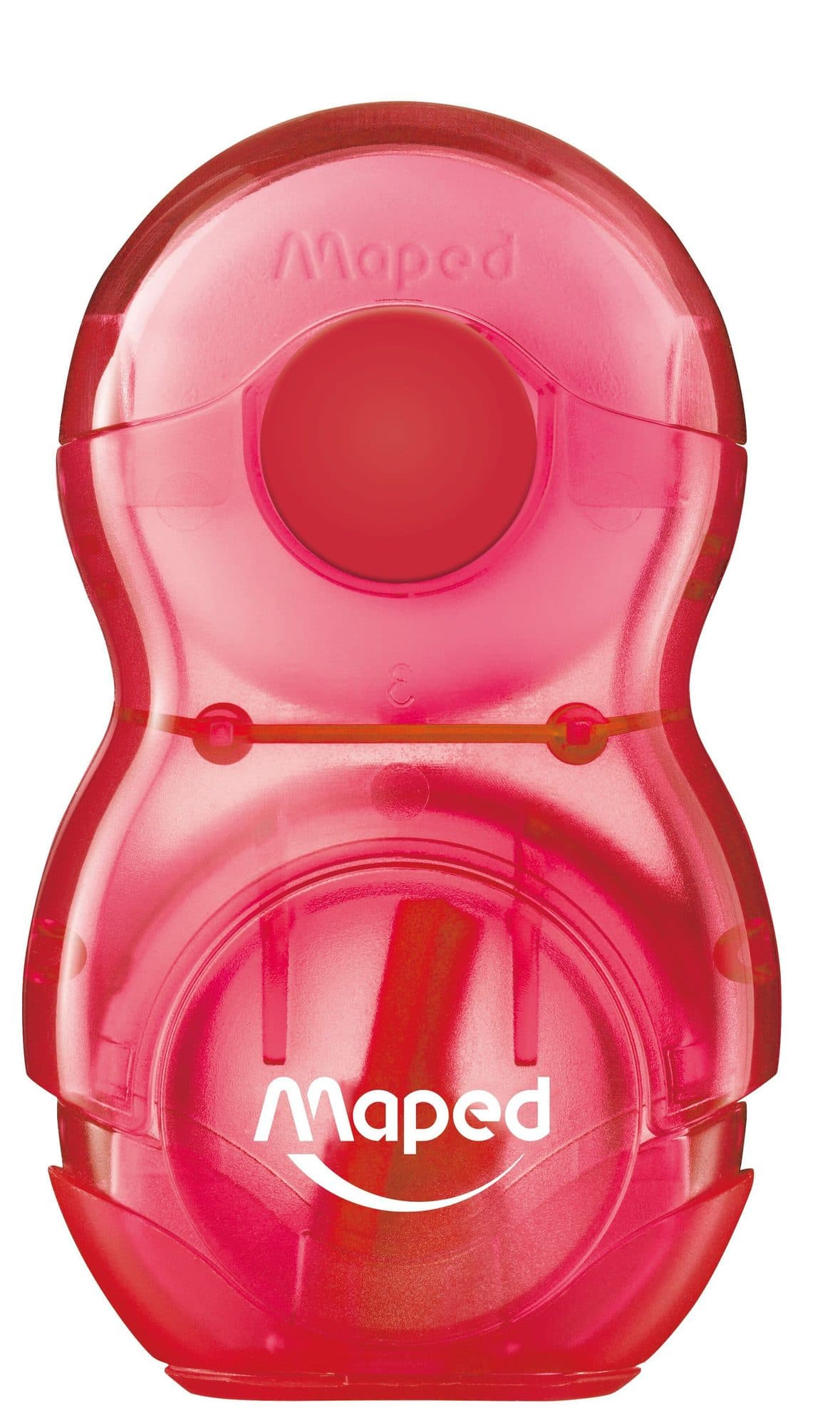 Puntenslijper Maped Loopy 1gaats met gum display á 24 stuks assorti 4