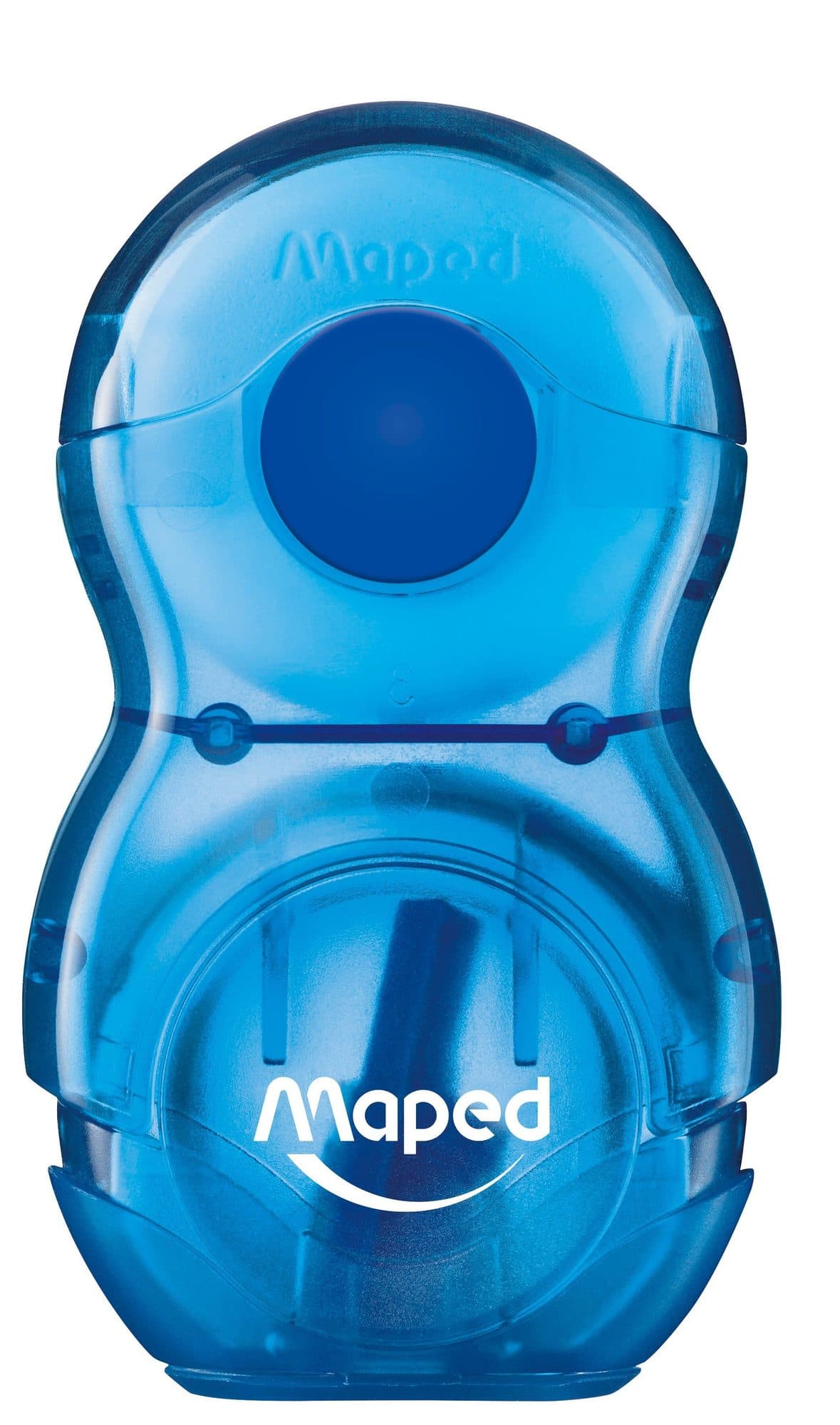 Puntenslijper Maped Loopy 1gaats met gum display á 24 stuks assorti 6