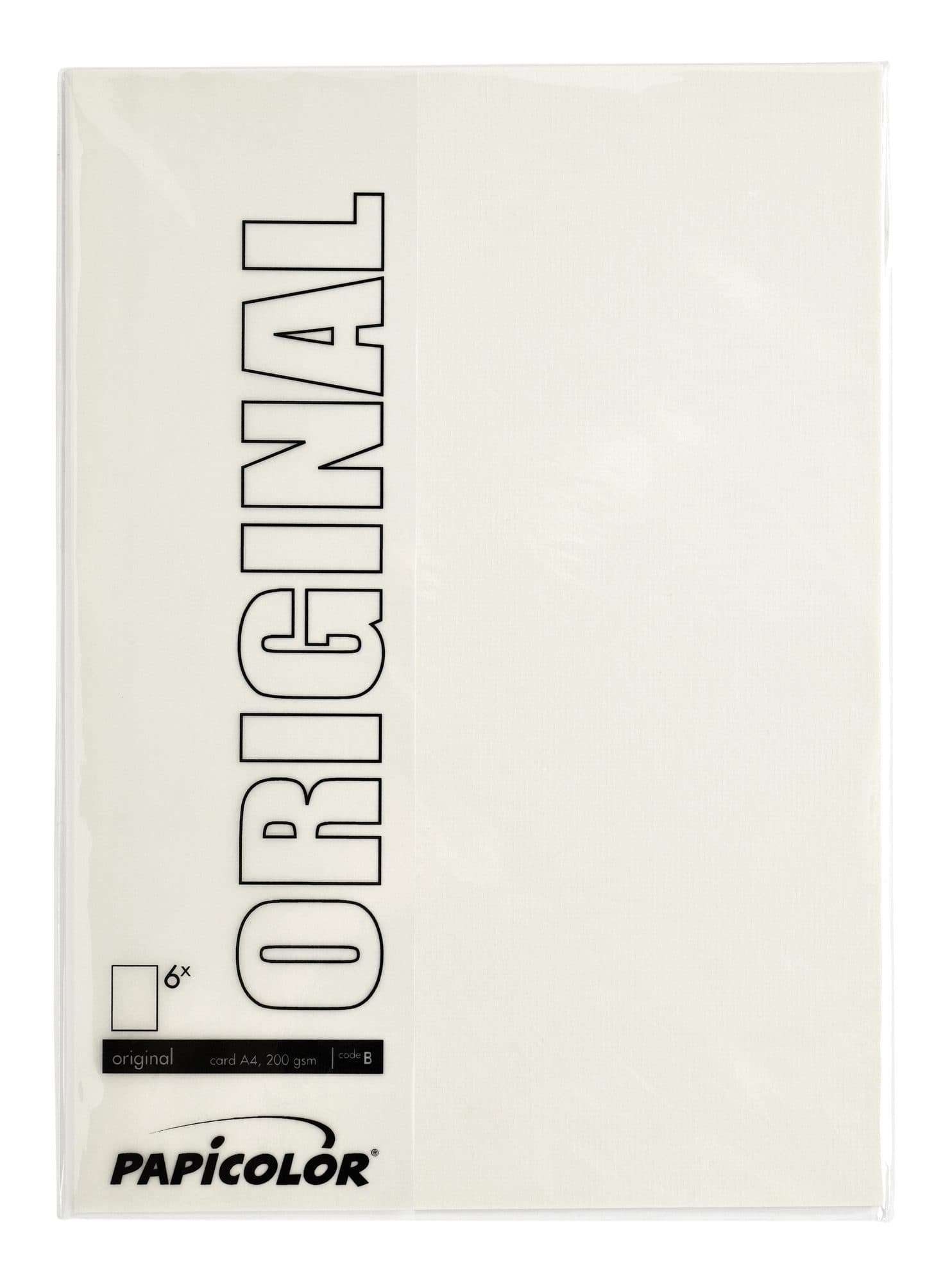 Kopieerpapier Papicolor A4 200gr 6 vel anjerwit 2