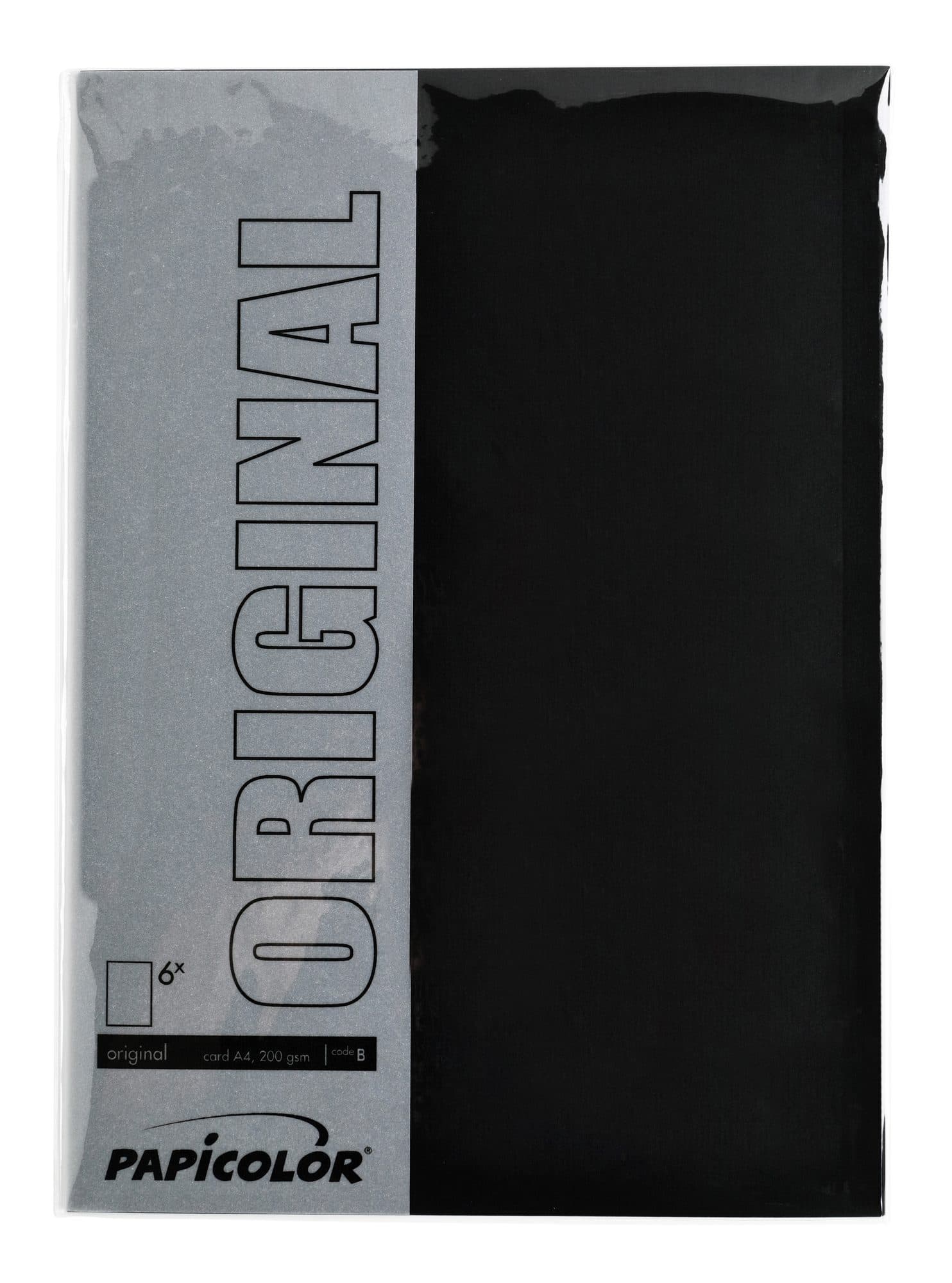 Kopieerpapier Papicolor A4 100gr 12 vel ravenzwart 2