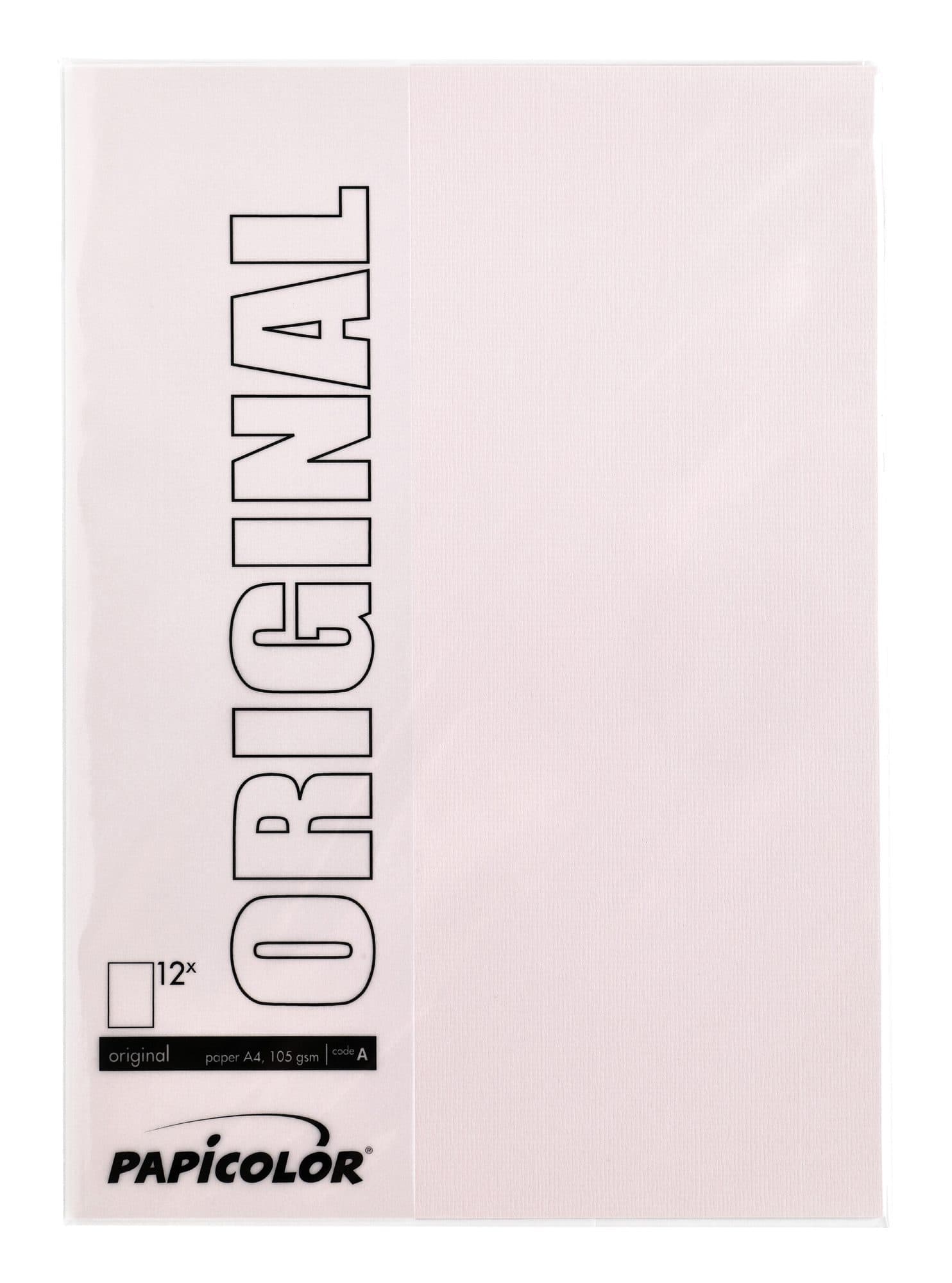 Kopieerpapier Papicolor A4 100gr 12 vel lichtroze 2