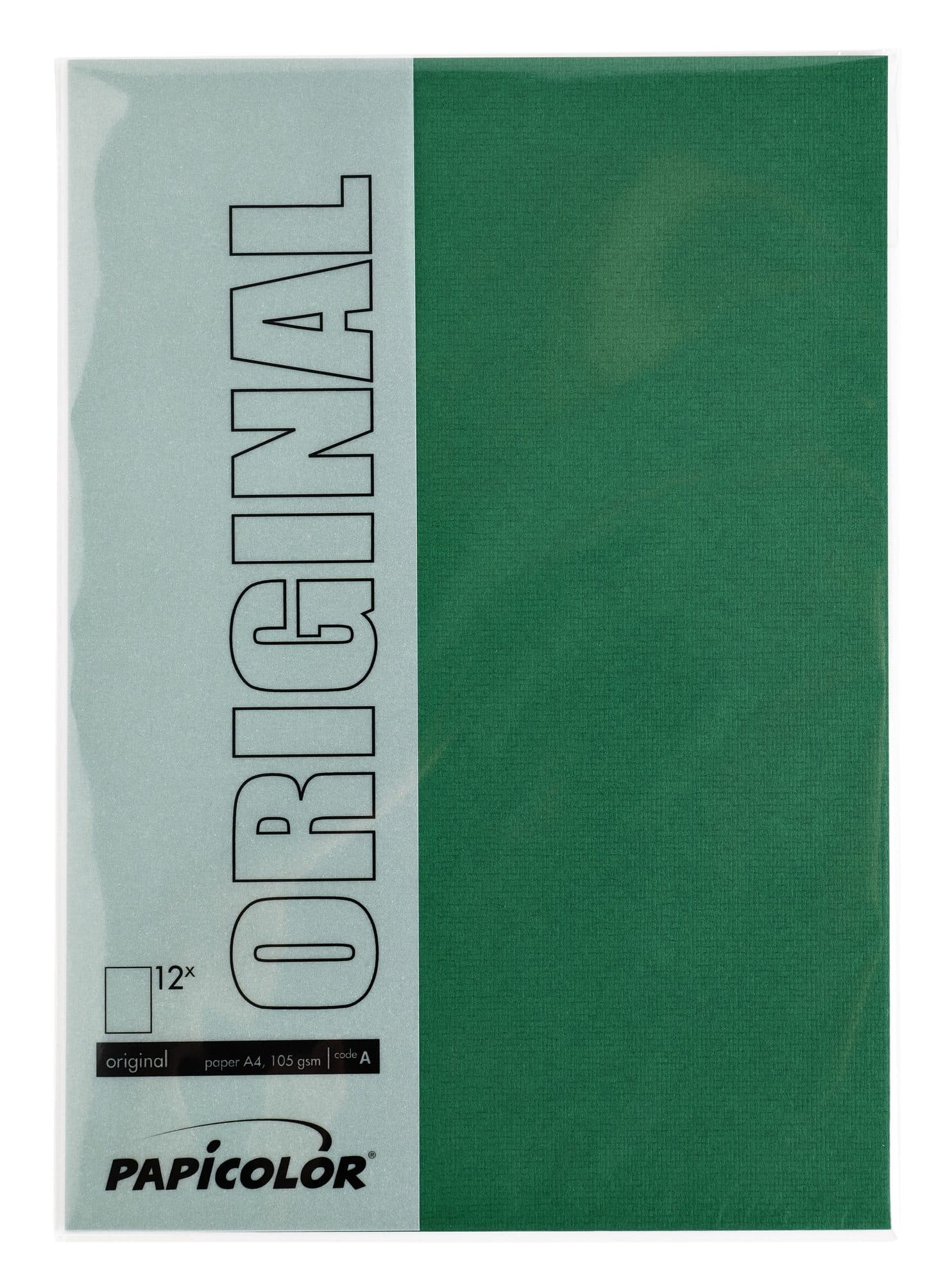 Kopieerpapier Papicolor A4 100gr 12 vel dennengroen 2