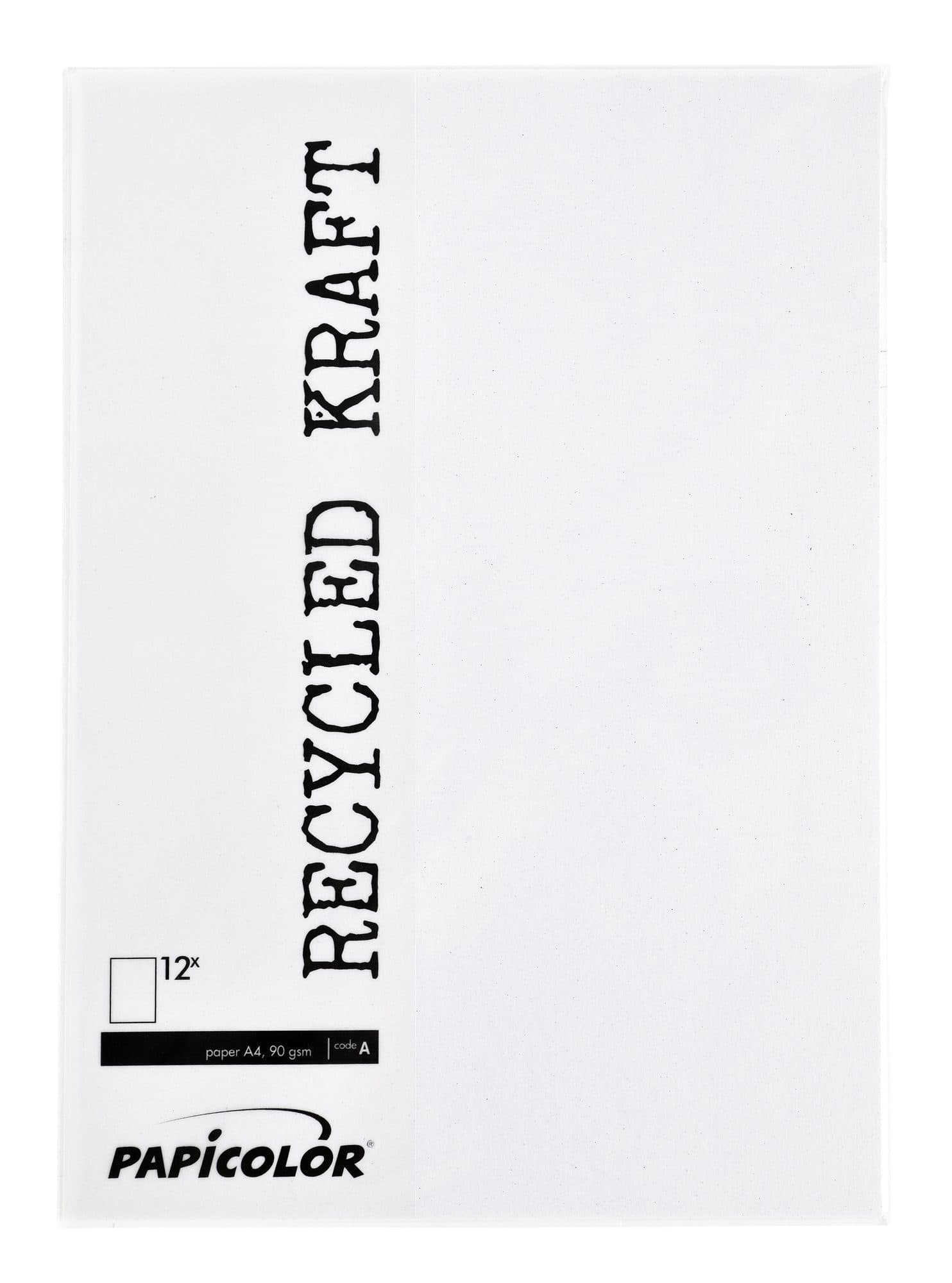 Kopieerpapier Papicolor A4 220gr 6 vel kraft wit 2