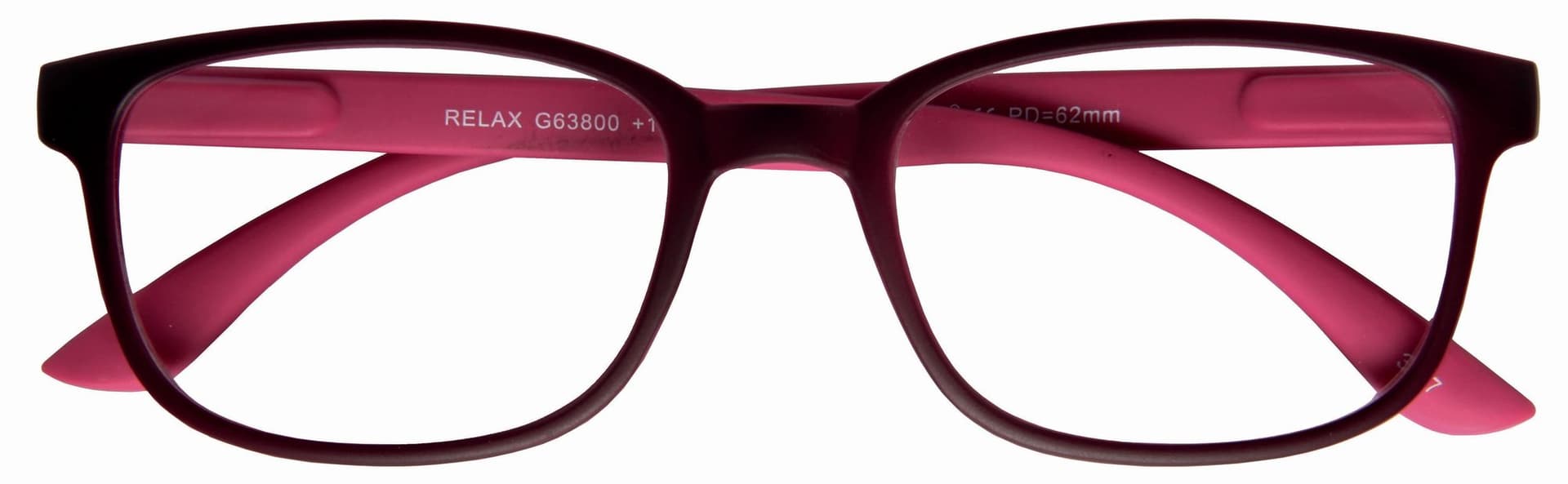 Leesbril I Need You +2.00 dpt Relax rood-roze