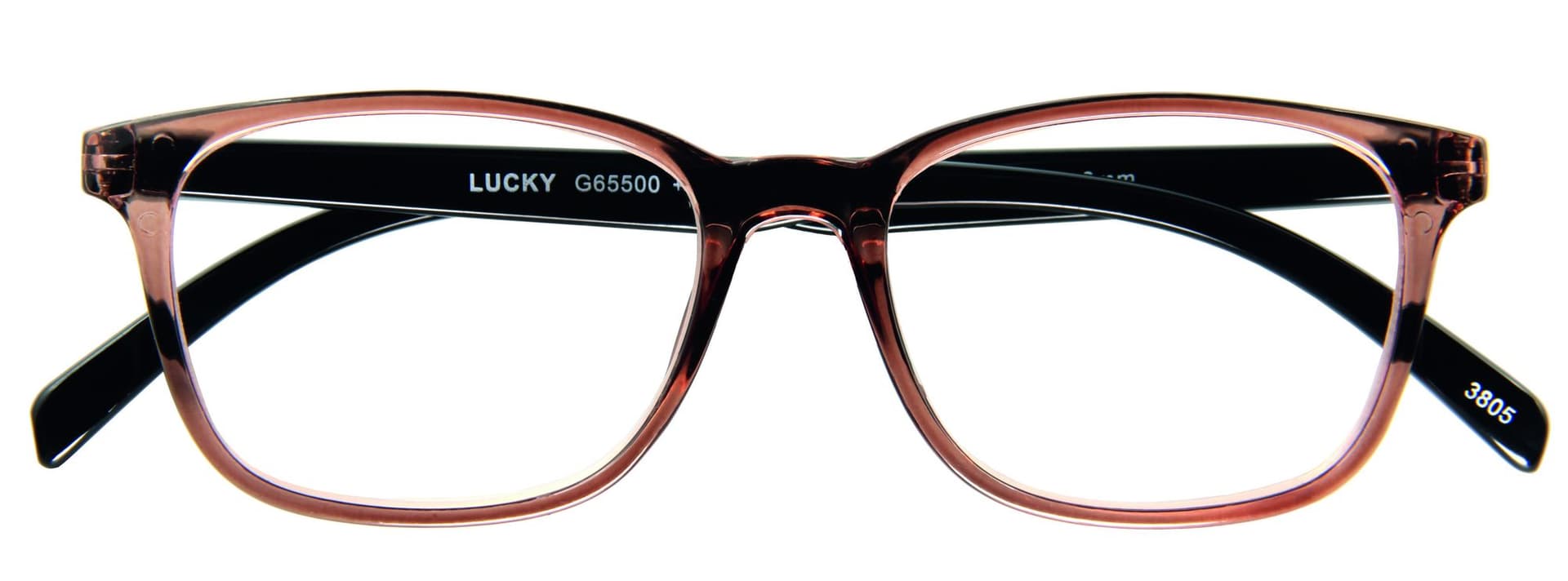 Leesbril I Need You +2.00 dpt Lucky bruin-zwart
