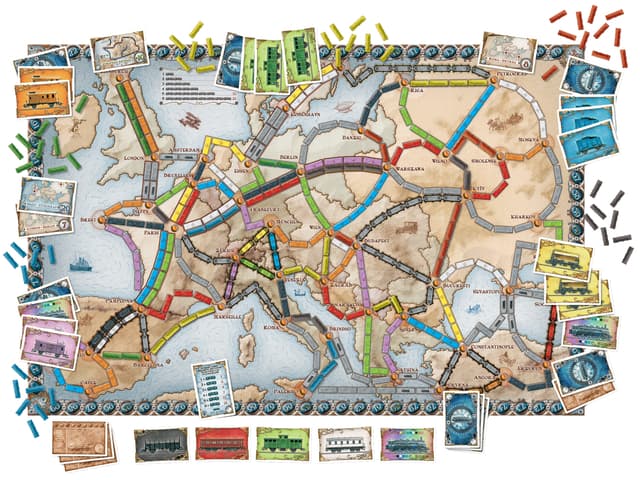 Bordspel Ticket to Ride Europa 2