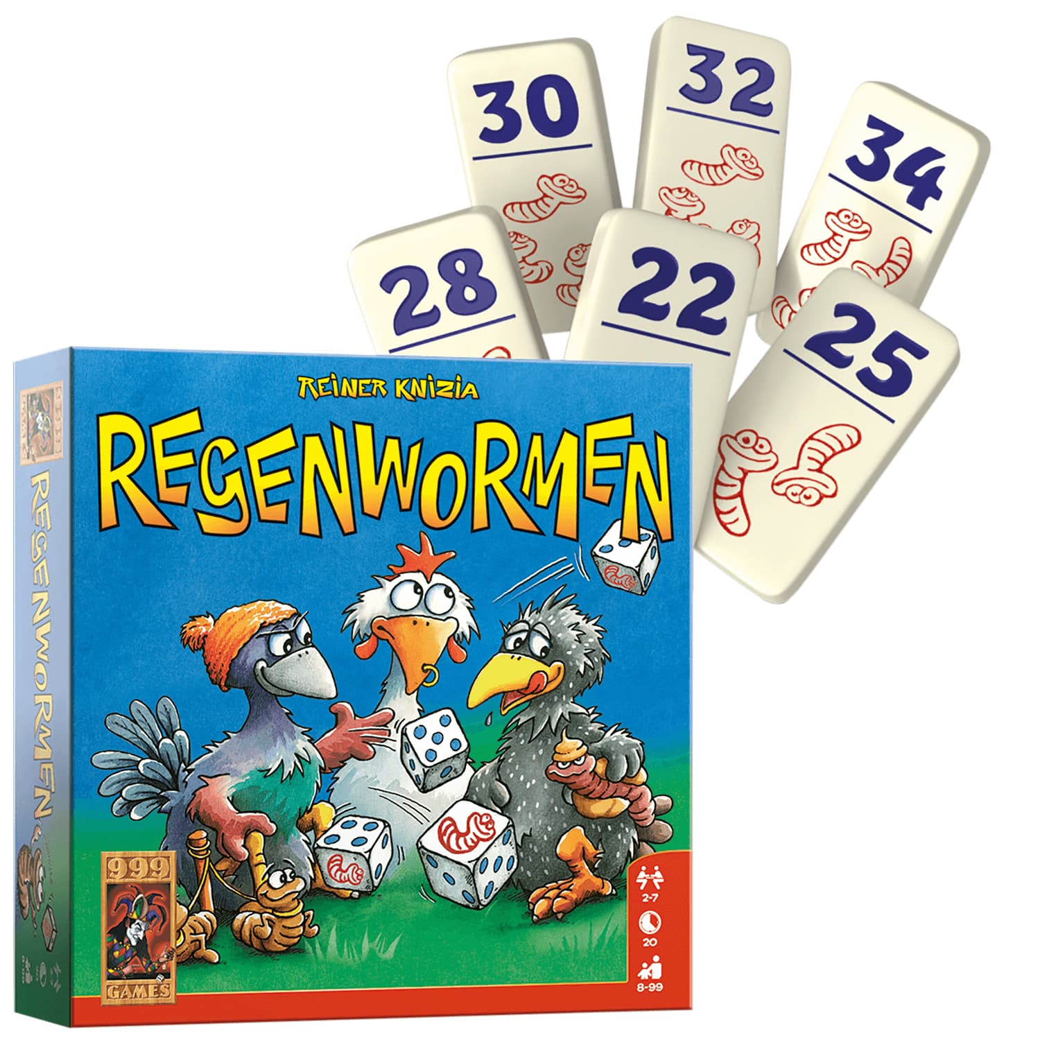 Dobbelspel Regenwormen 2