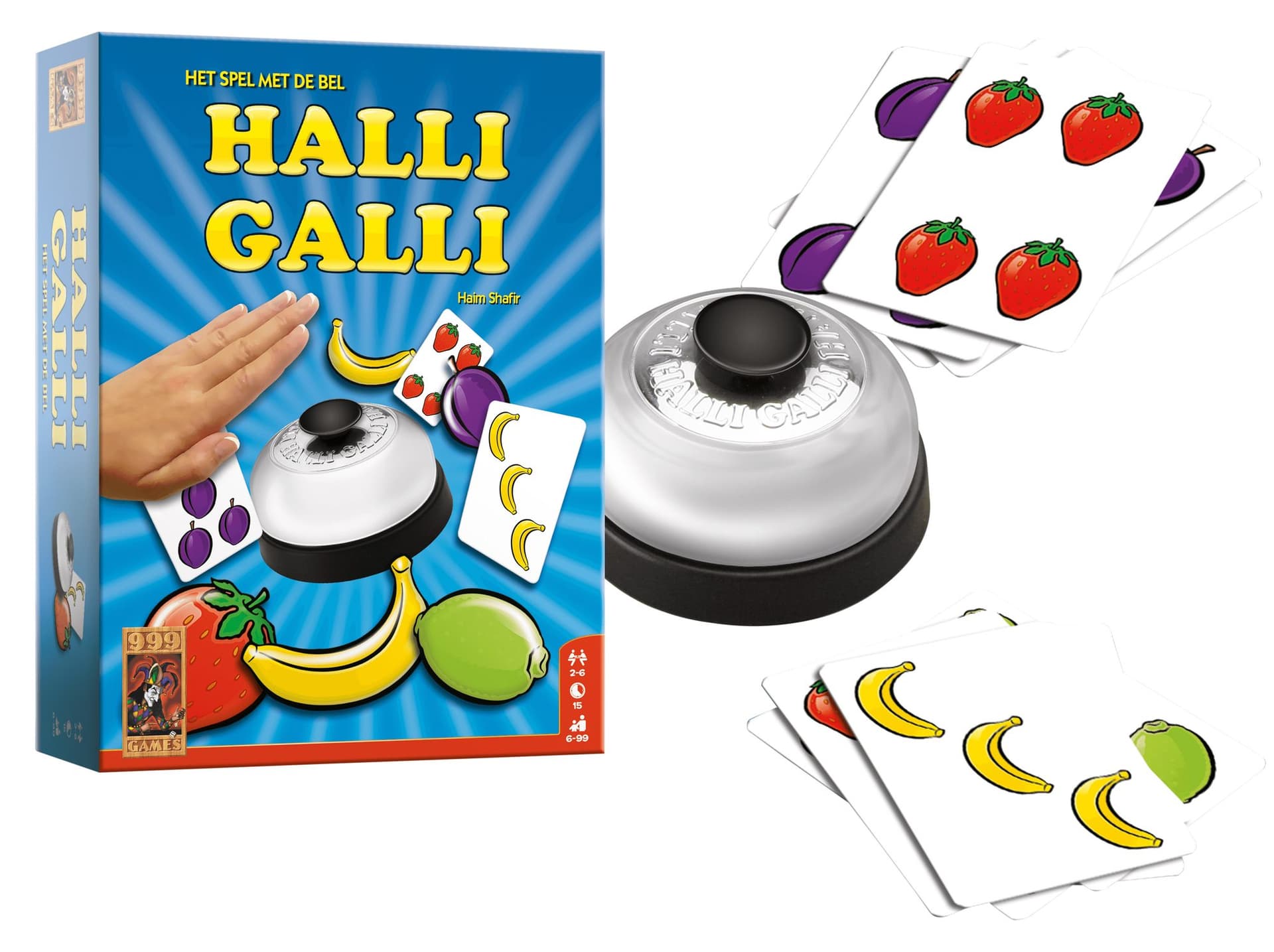 Kaartspel Halli Galli - Het spel met de bel 2