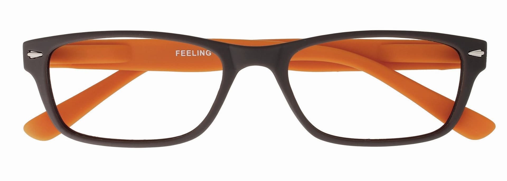 Leesbril I Need You +3.00 dpt Feeling bruin-oranje