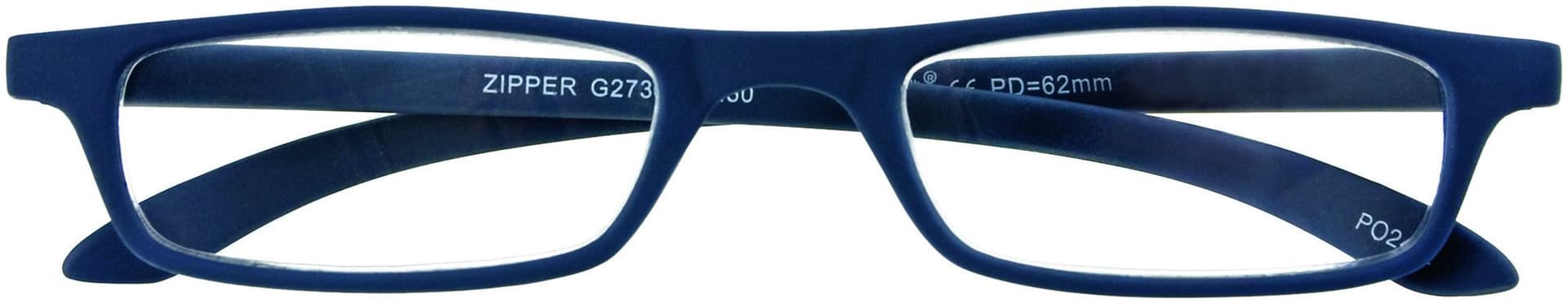 Leesbril I Need You +1.00 dpt Zipper blauw