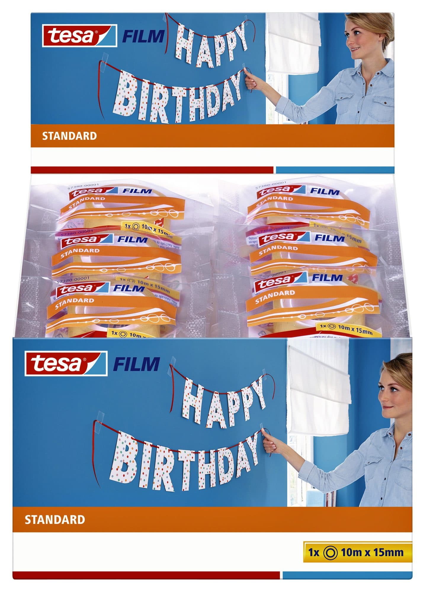 Plakband tesafilm® Standaard 10mx15mm transparant 3