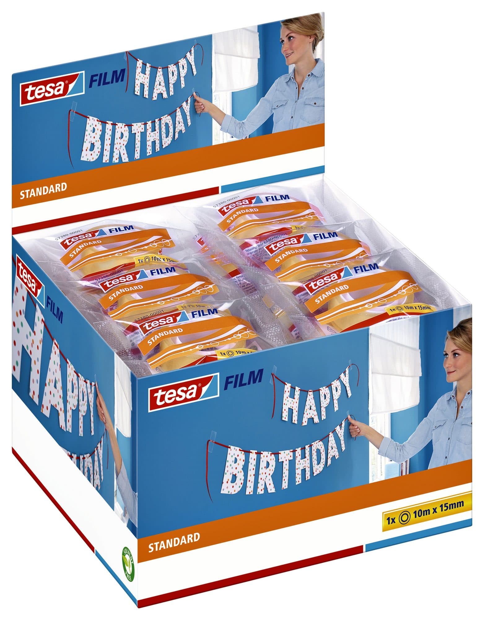 Plakband tesafilm® Standaard 10mx15mm transparant 4