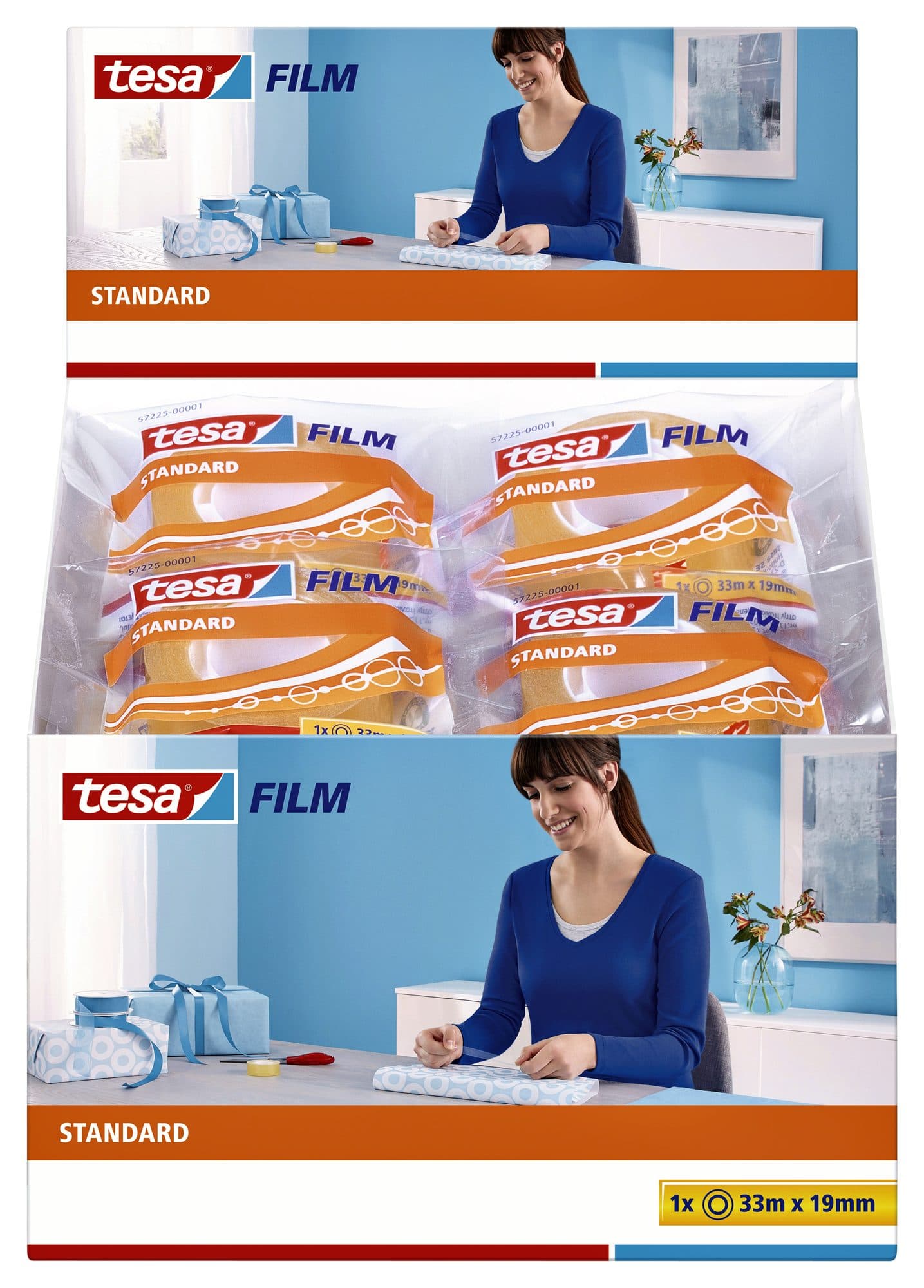 Plakband tesafilm® Standaard 33mx19mm transparant 3