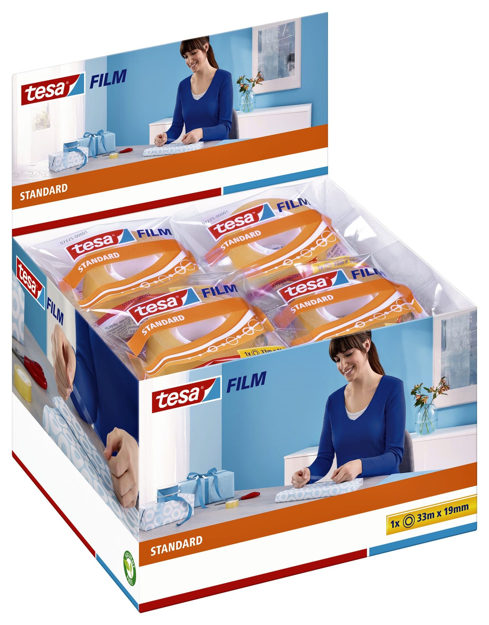 Plakband tesafilm® Standaard 33mx19mm transparant 4