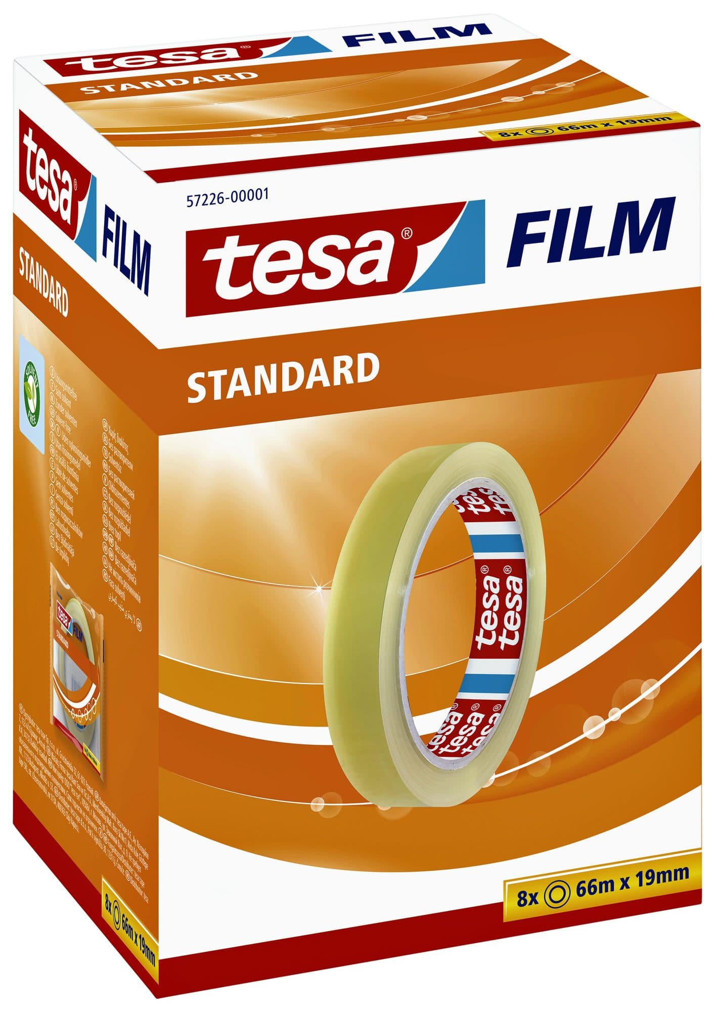Plakband tesafilm® Standaard 66mx19mm transparant 4
