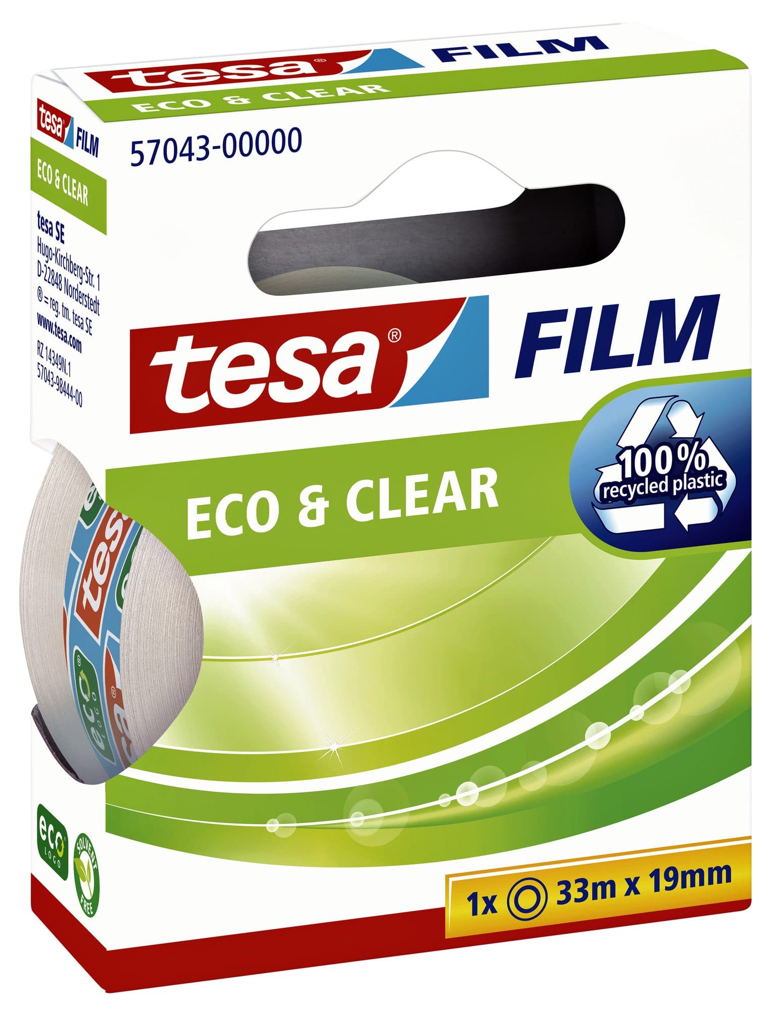 Plakband tesafilm® Eco & Clear 33mx19mm transparant 3