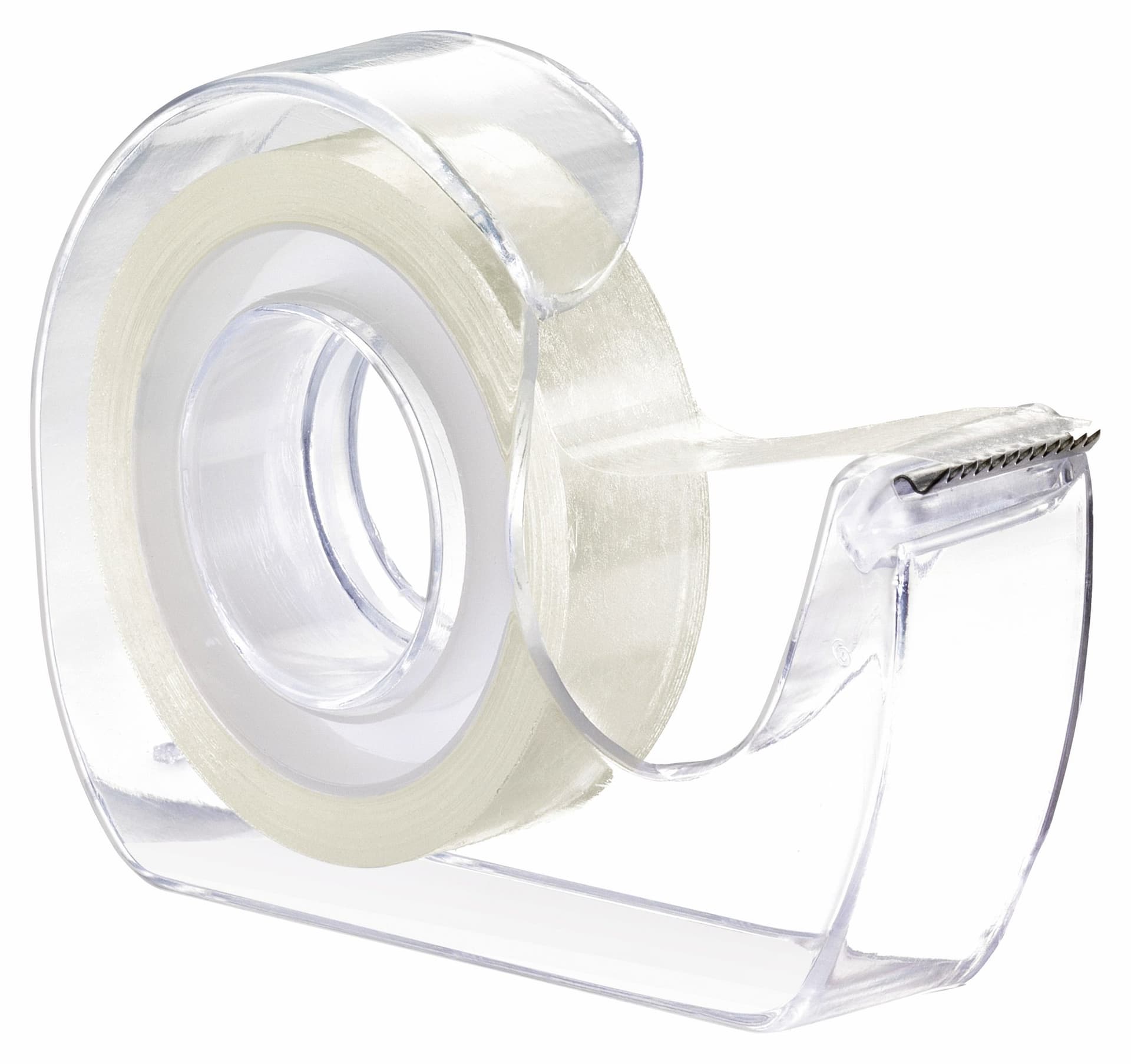 Tape tesafilm® dubbelzijdig  12mmx7,5m transparant met dispenser 2