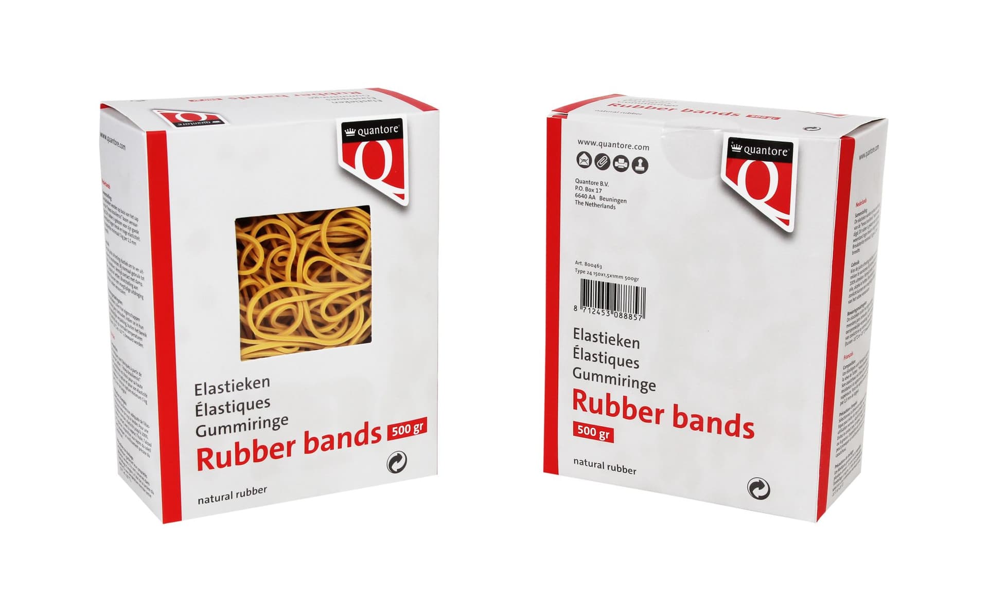 Elastiek Quantore 24 150x1,5x1mm 500gram 2