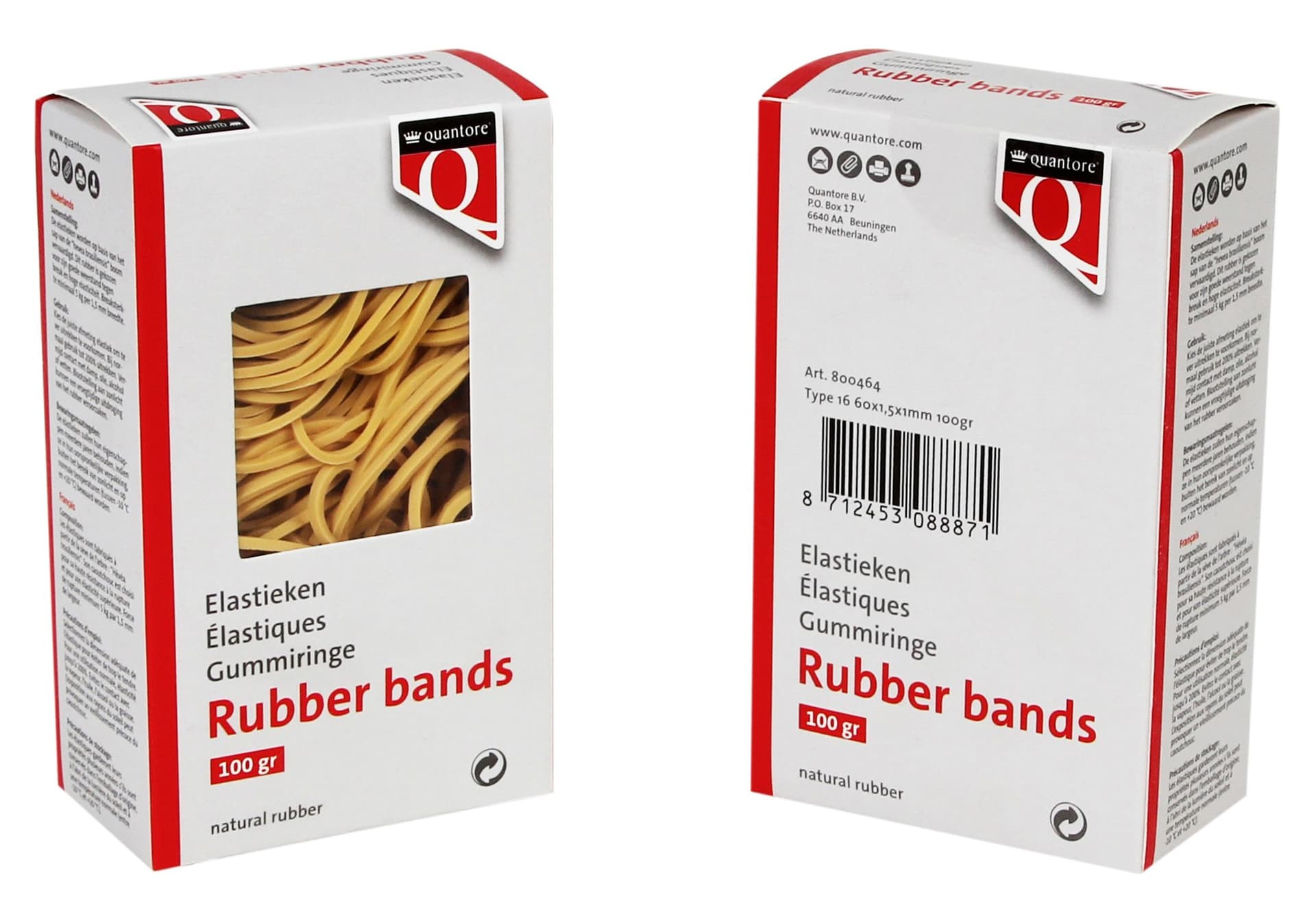 Elastiek Quantore 16 60x1.5x1mm 100gram 2