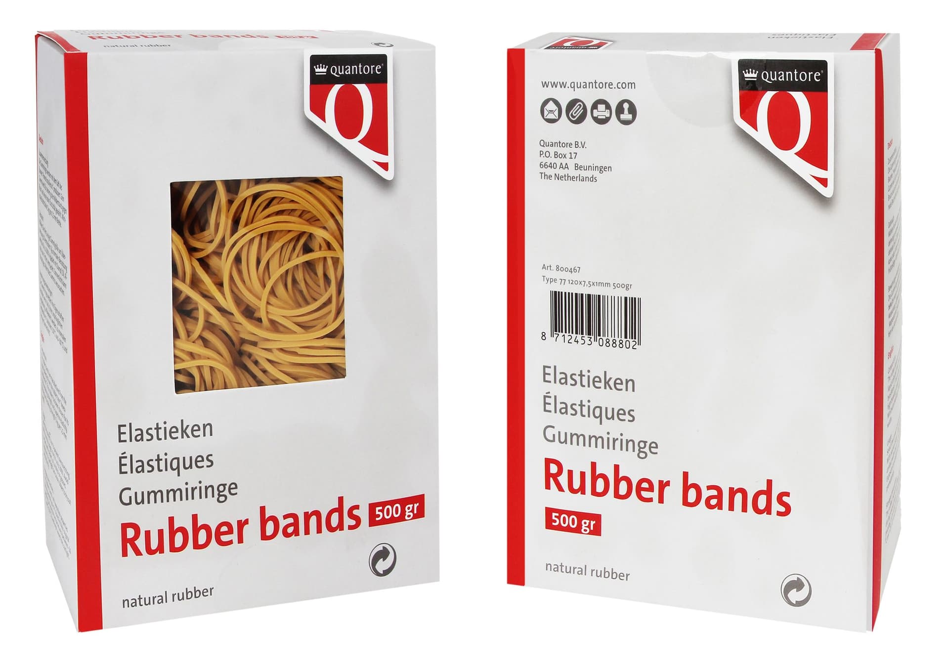 Elastiek Quantore 18 80x1,5x1mm 500gram 2