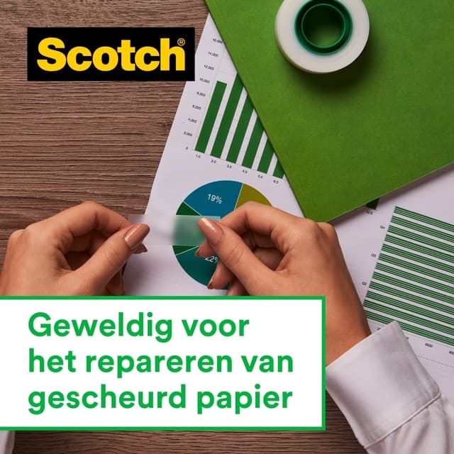 Plakband Scotch Magic 810 12mmx33m onzichtbaar mat 4