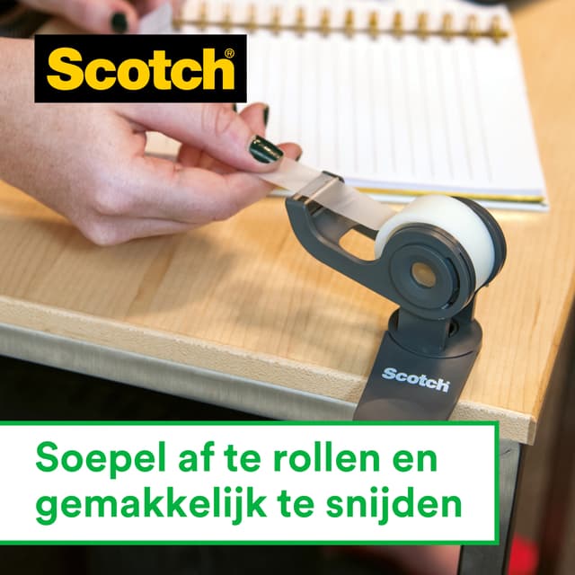 Plakband Scotch Magic 810 12mmx33m onzichtbaar mat 6