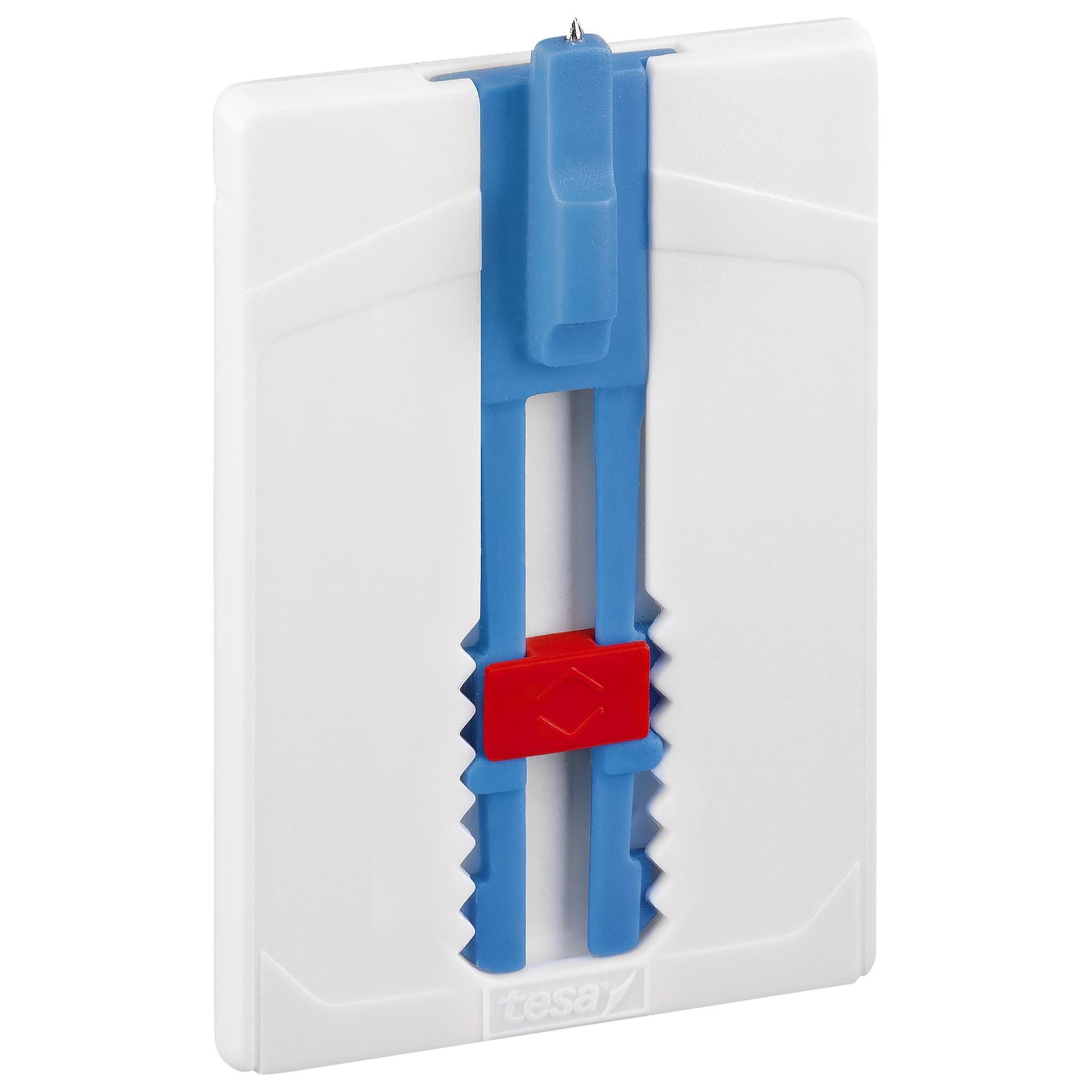 Klevende spijker tesa® canvas- behang en pleisterwerk 2kg wit 2 stuks 2