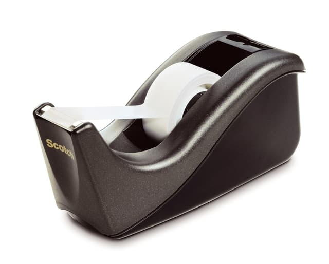 Plakbandhouder Scotch C60 zwart + 1rol magic tape 19mmx33m 2