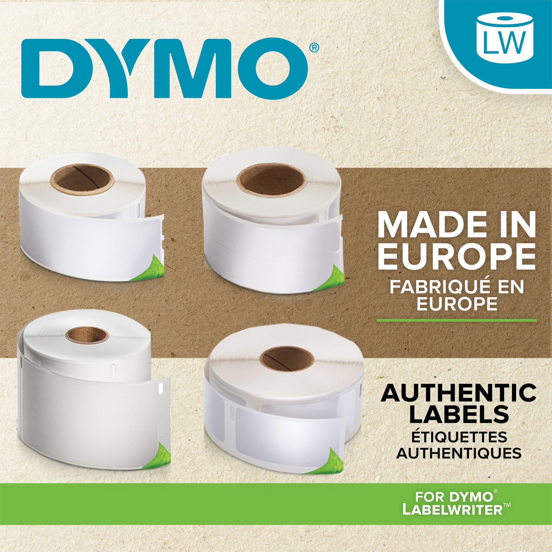 Etiket Dymo LabelWriter naamkaart 54x101mm 6 rollen á 220 stuks wit 5