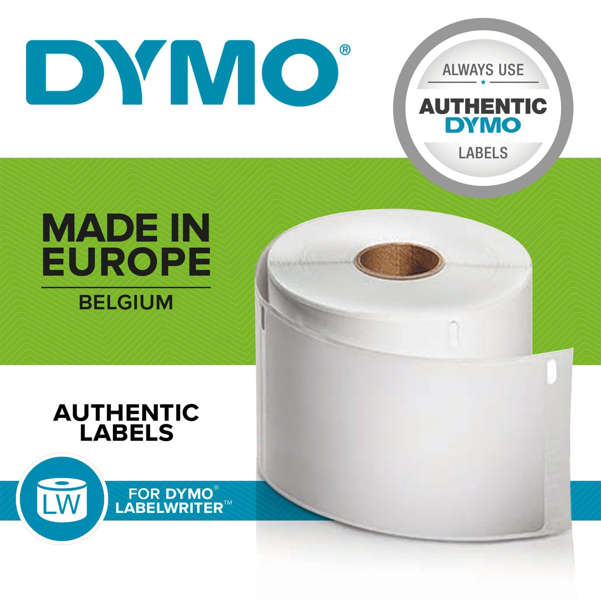 Etiket Dymo LabelWriter multifunctioneel 32x57mm 12 rollen á 1000 stuks wit 6