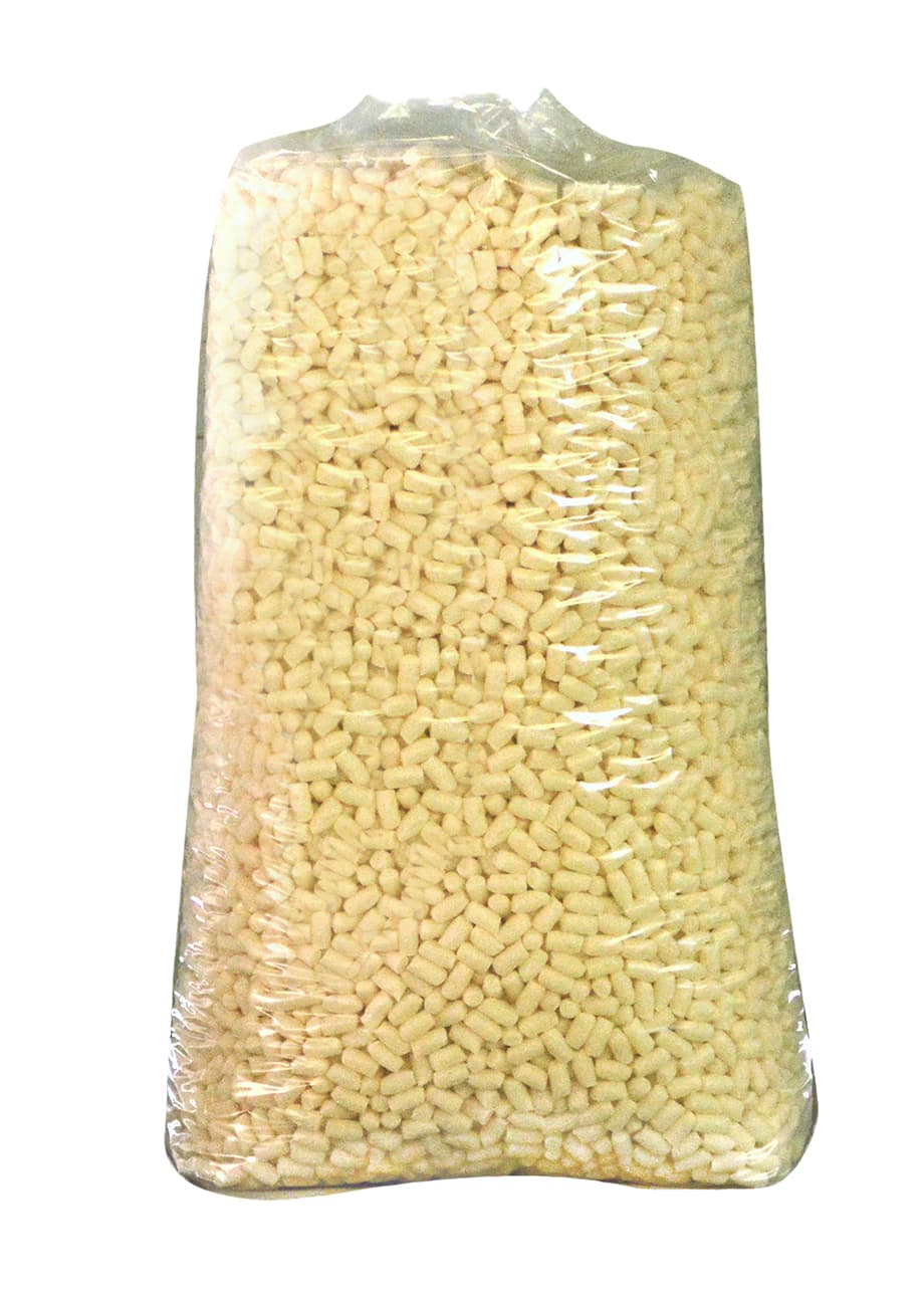 Opvulchips IEZZY 10l biologisch afbreekbaar crème