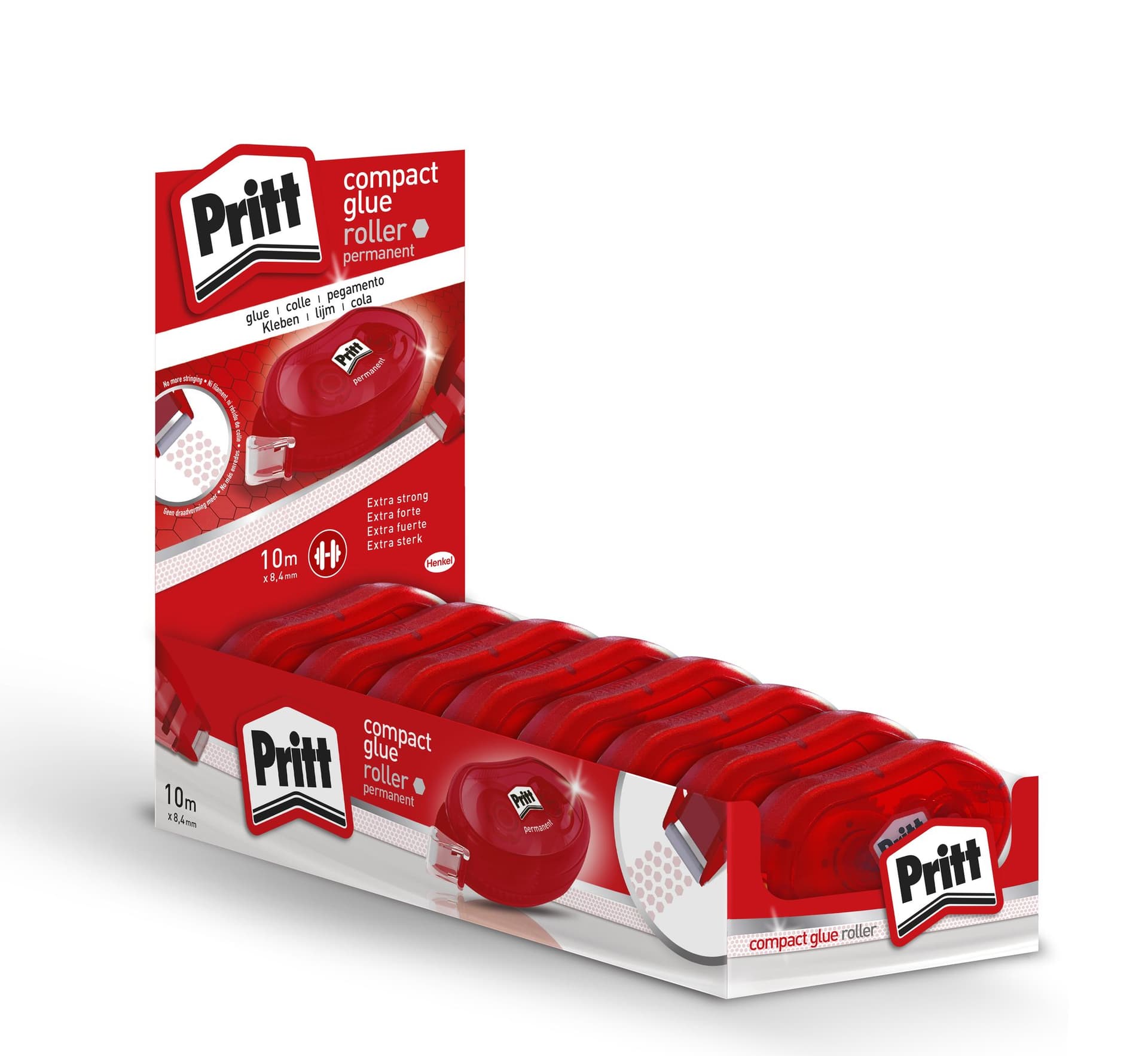 Lijmroller Pritt Compact permanent 10m 4