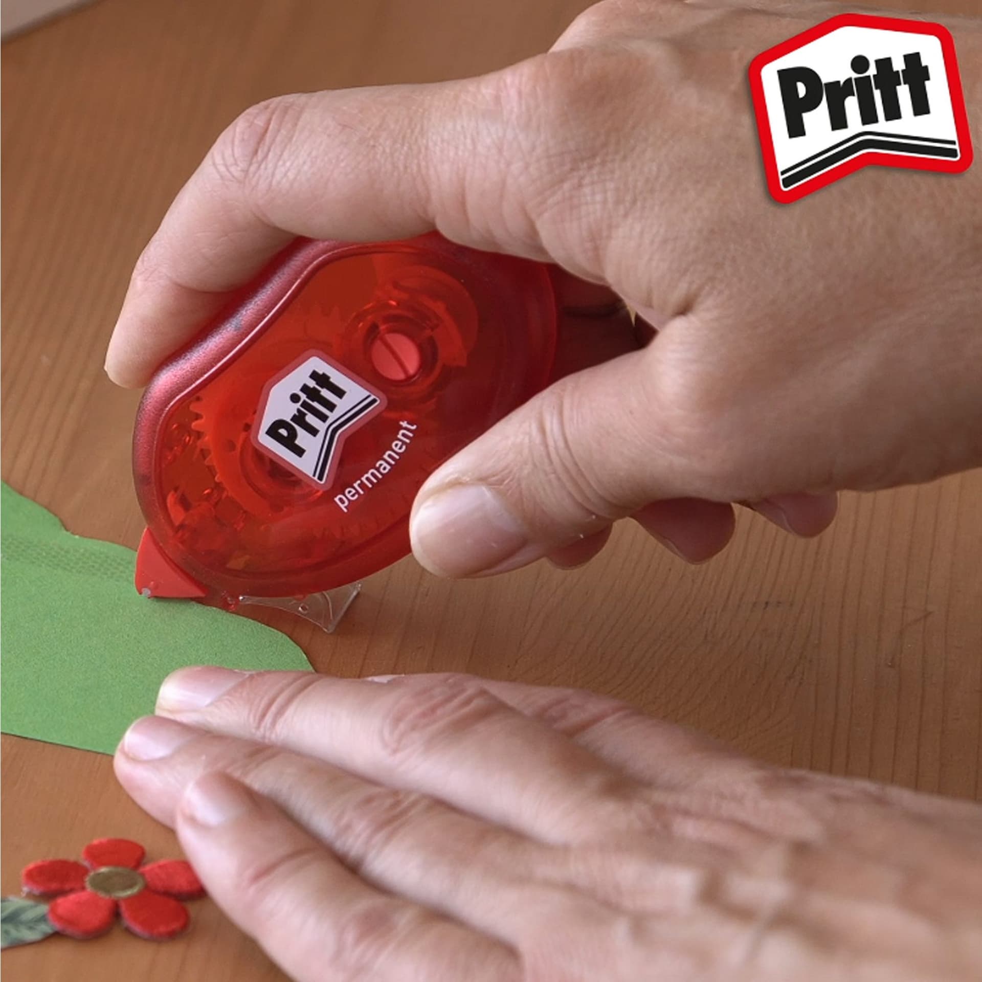 Lijmroller Pritt Compact permanent 10m op blister 3