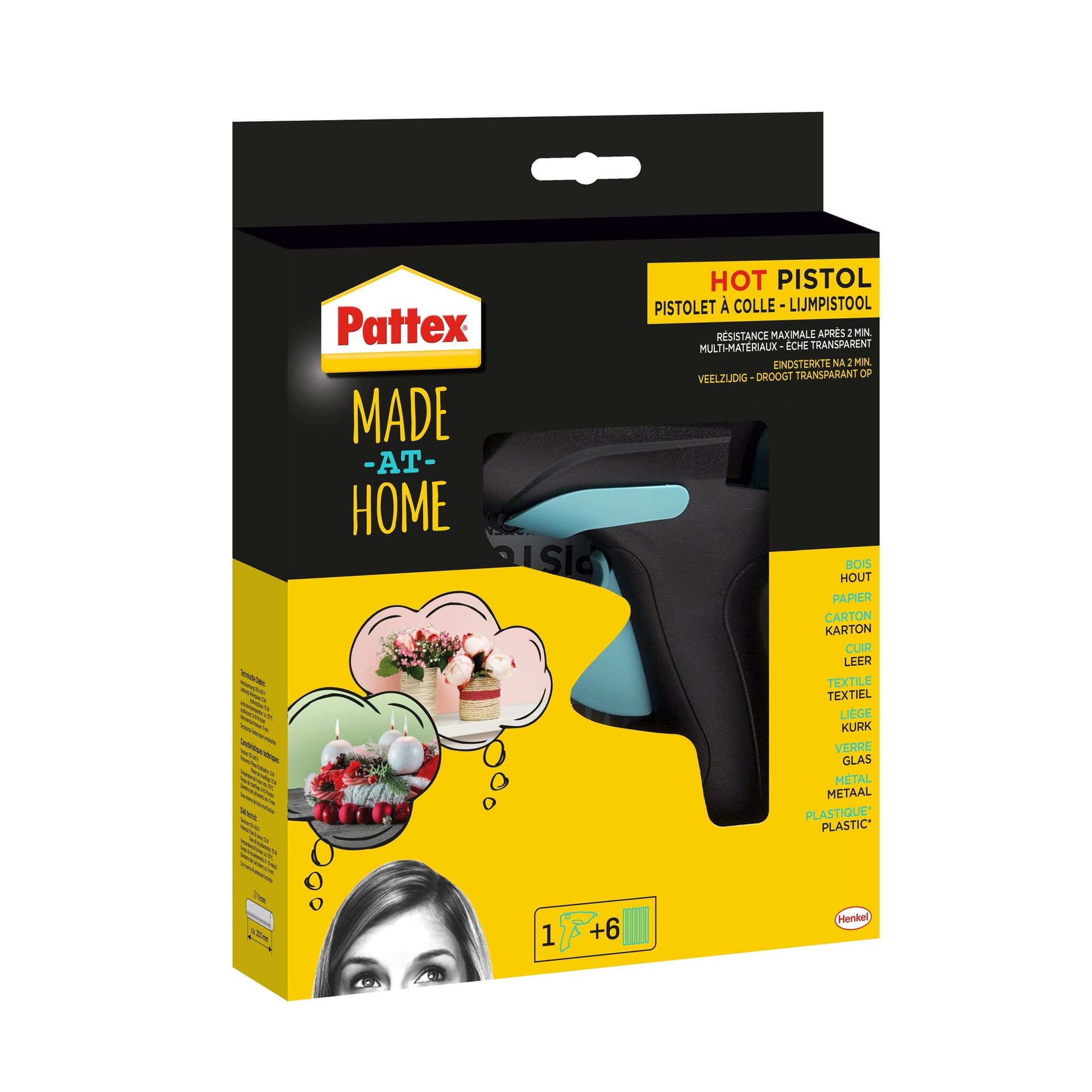 Lijmpistool Pattex Hobby start kit 3