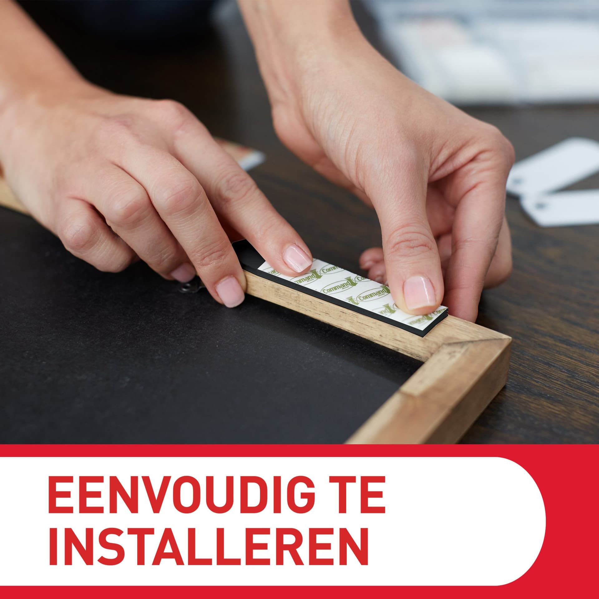 Bevestigingsstrip Command middelgroot klik vast  5,4kg zwart 4