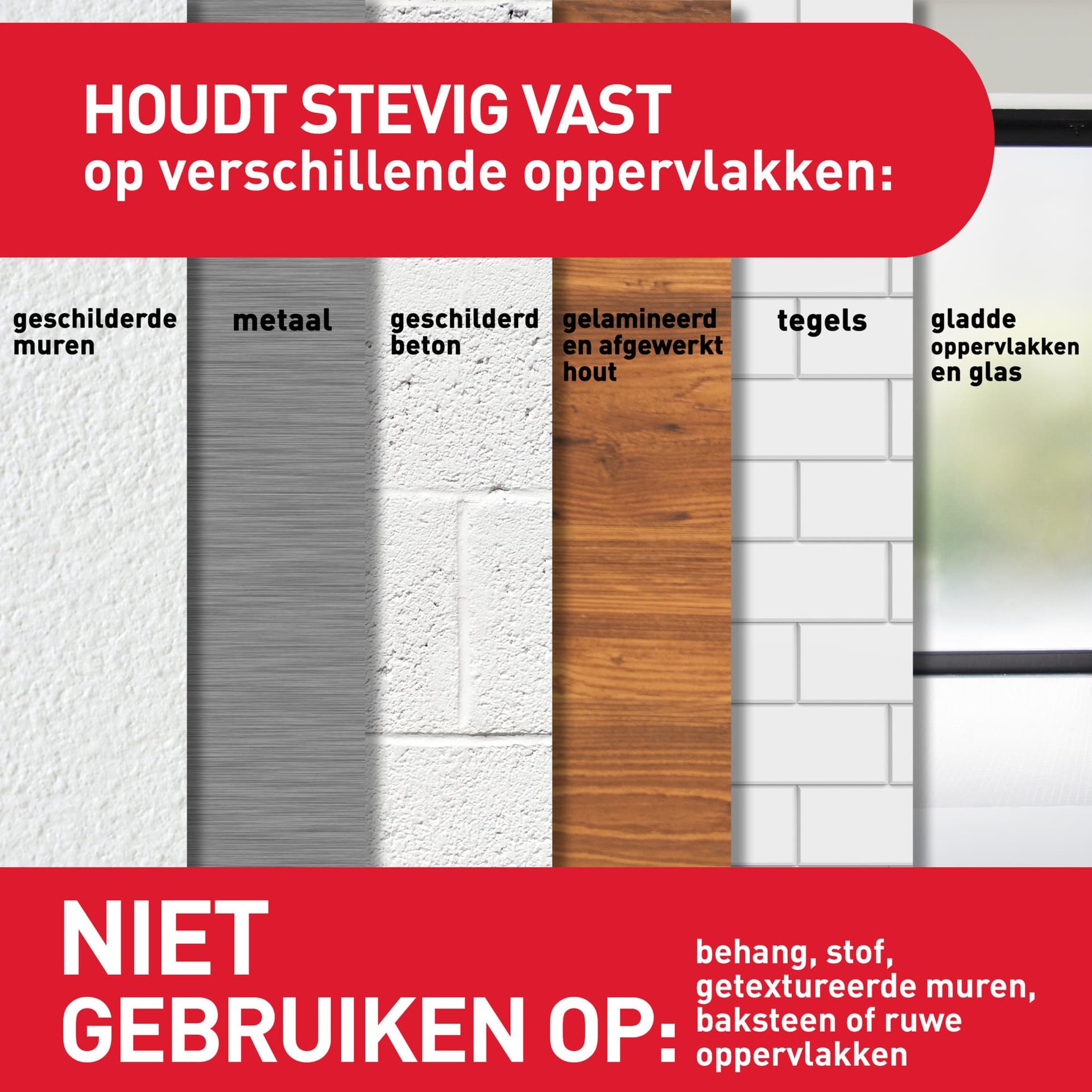 Bevestigingsstrip Command middelgroot klik vast  5,4kg zwart 9
