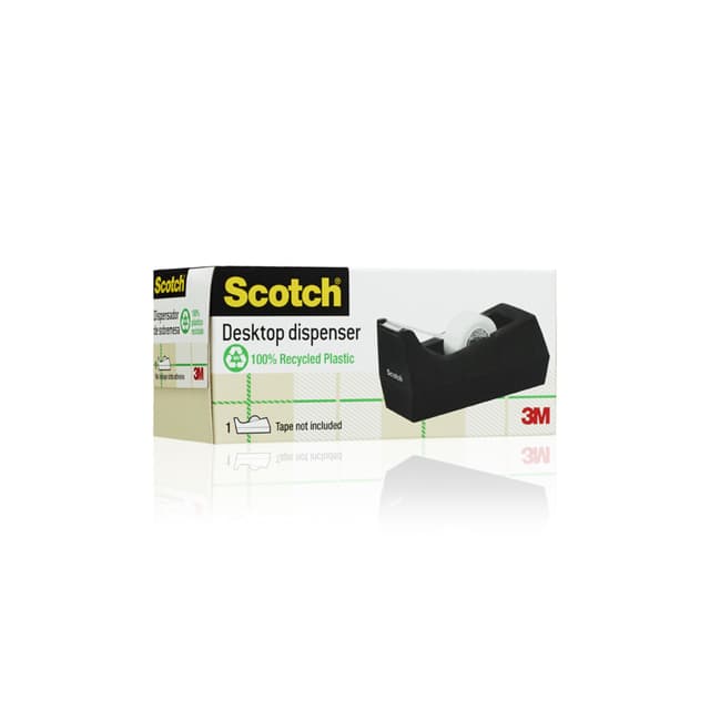 Plakbandhouder Scotch C38 verzwaard zwart 2