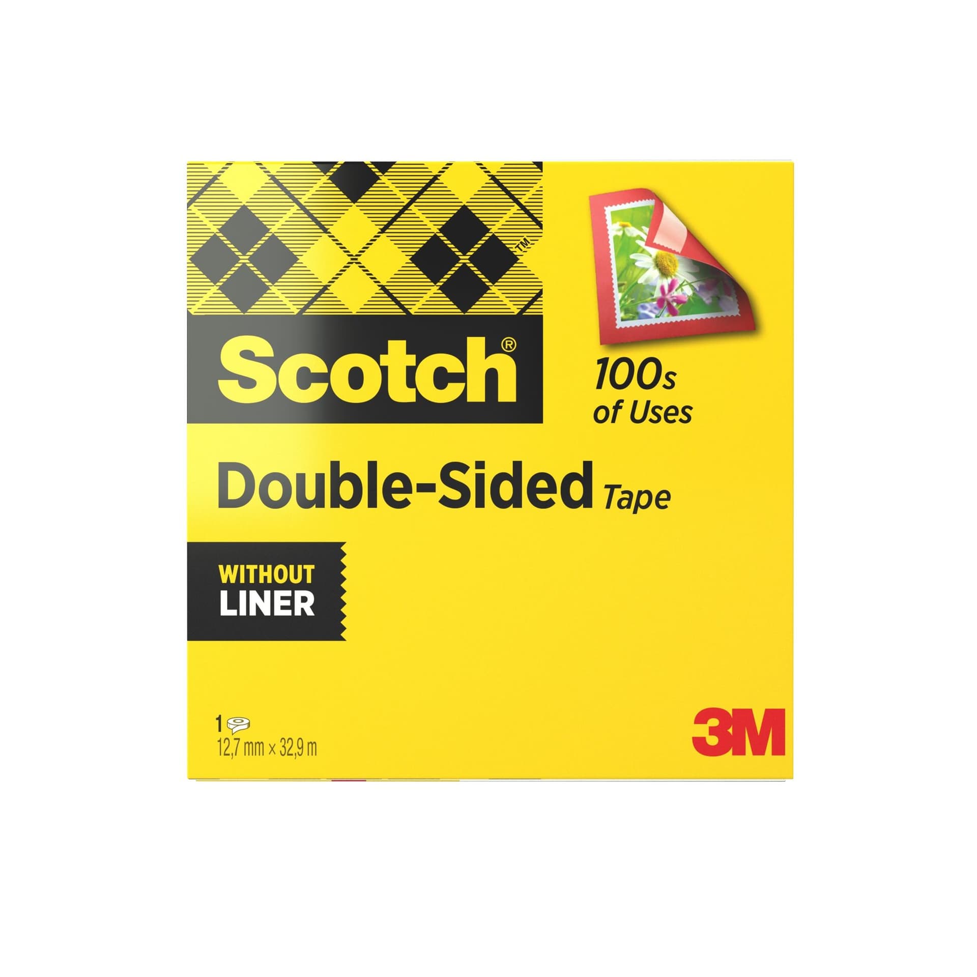 Plakband Scotch ATG924 dubbelzijdig 12mmx33m