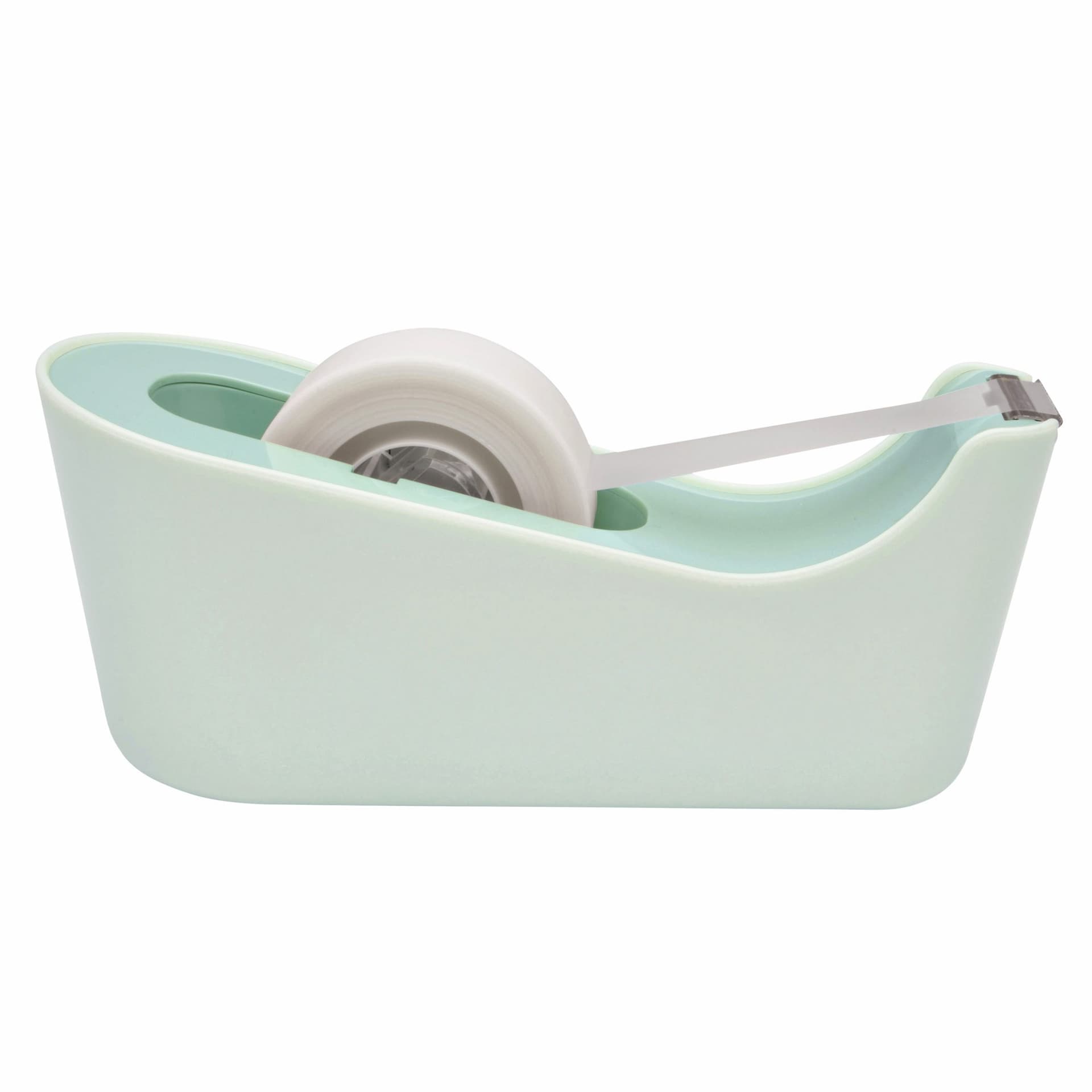 Plakbandhouder Scotch C18 mint + 4 rollen magic tape 19mmx33m 3