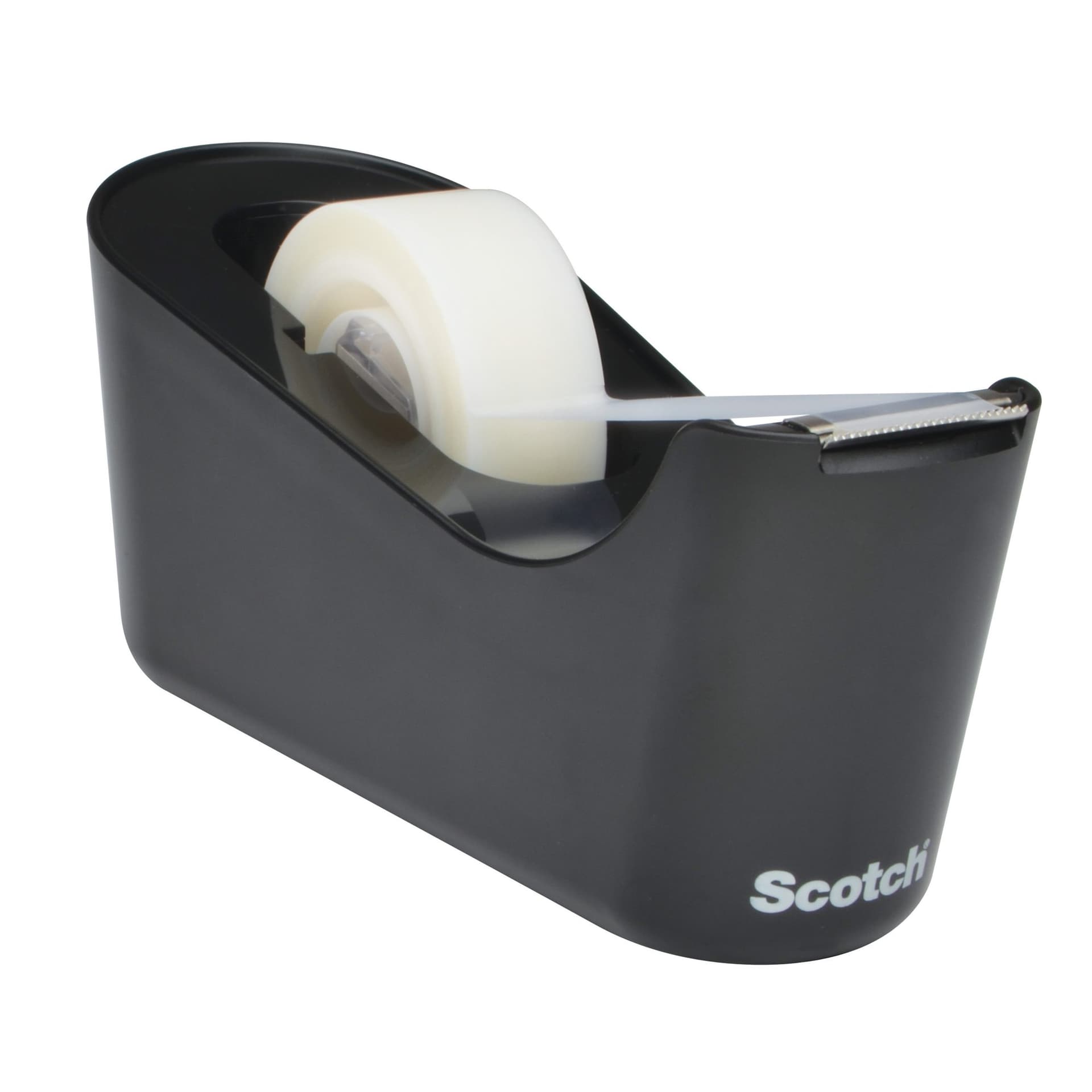Plakbandhouder Scotch C18 zwart + 1 rol magic tape 19mmx33m 2