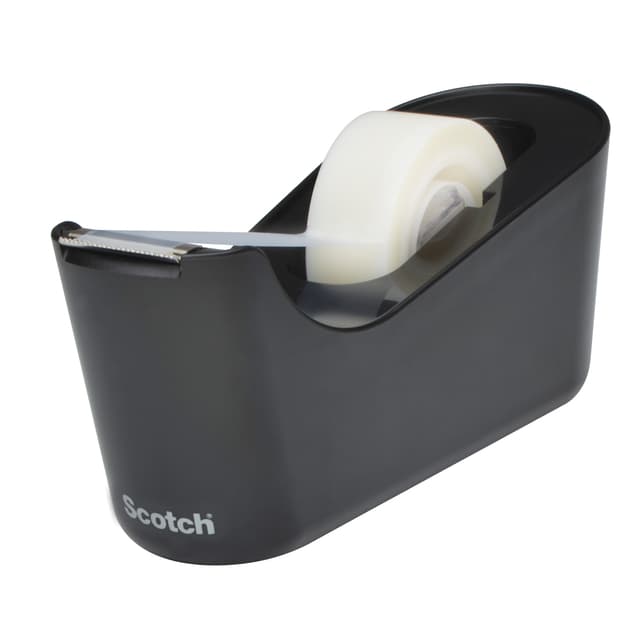 Plakbandhouder Scotch C18 zwart + 1 rol magic tape 19mmx33m 3