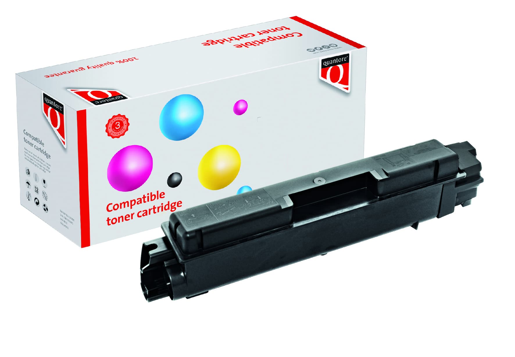 Toner Quantore alternatief tbv Kyocera TK-5270K zwart