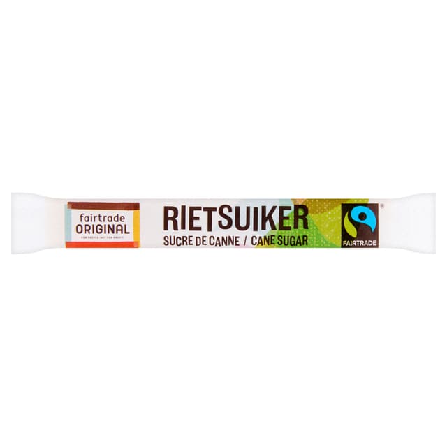 Rietsuikersticks Fairtrade Original 600 stuks 2