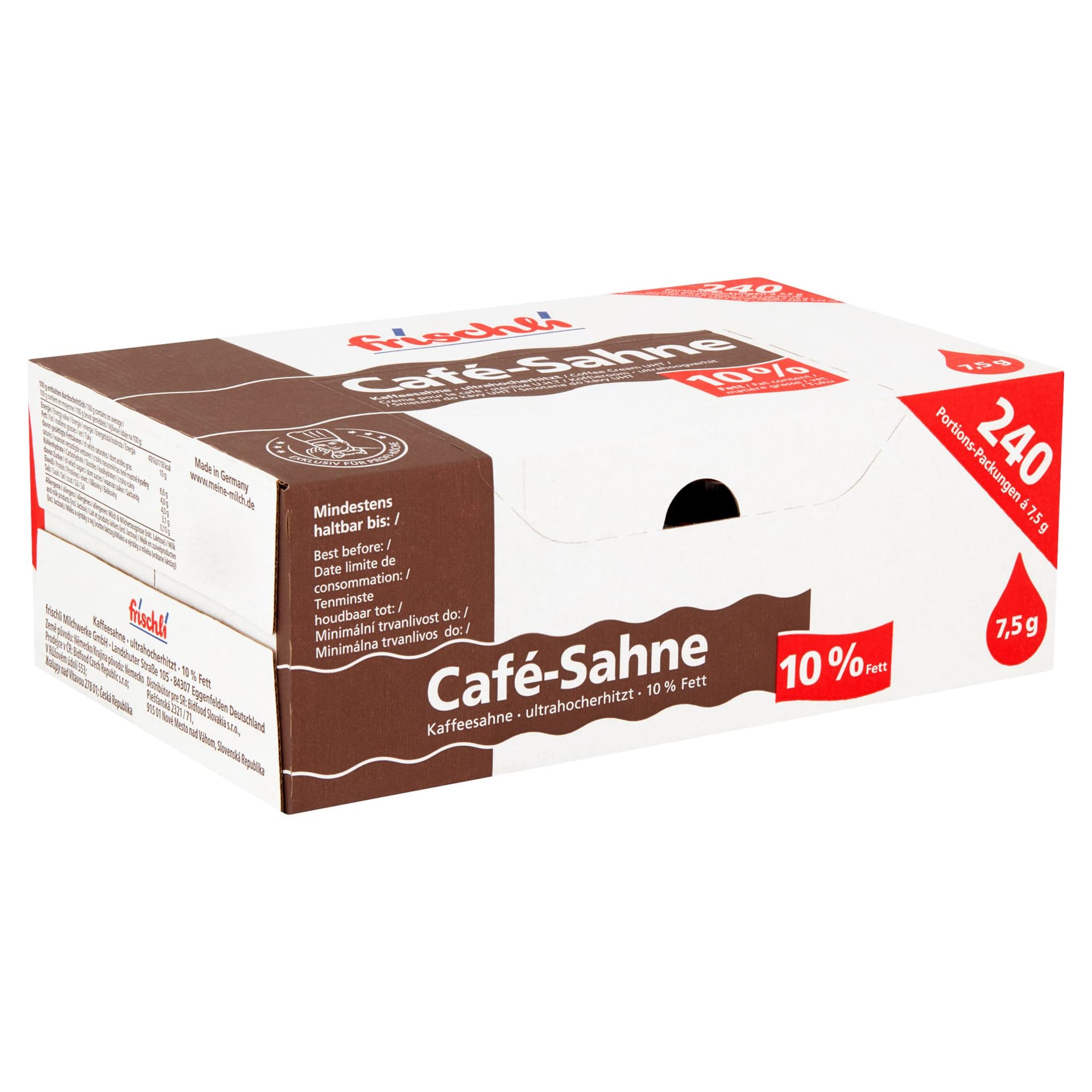 Koffieroom Frischli halfvolle melk 7,5 gram 240 cups 3