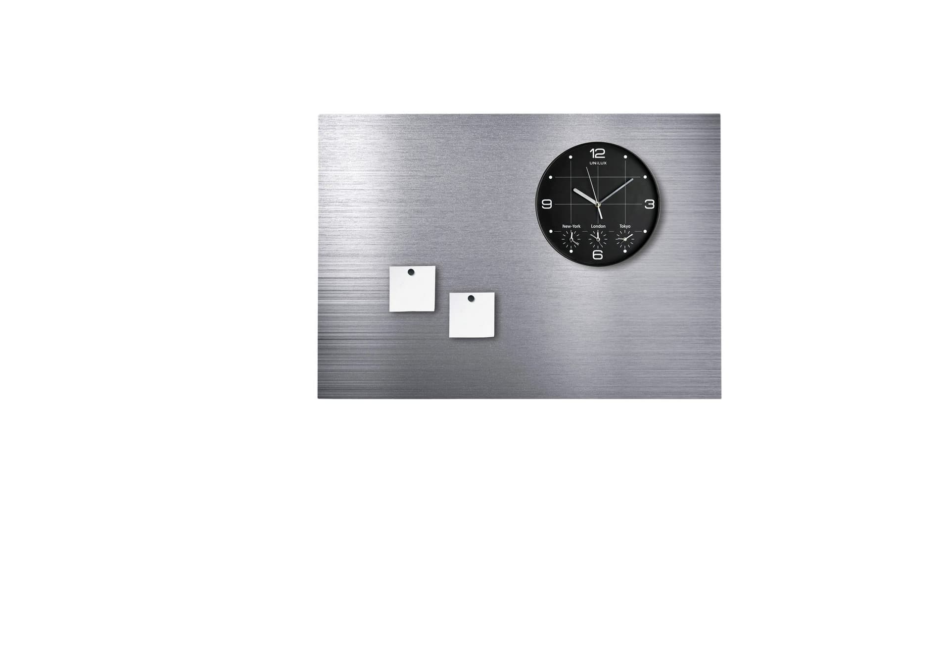 Wandklok Unilux On Time Ø 30.5cm zwart/wit 3