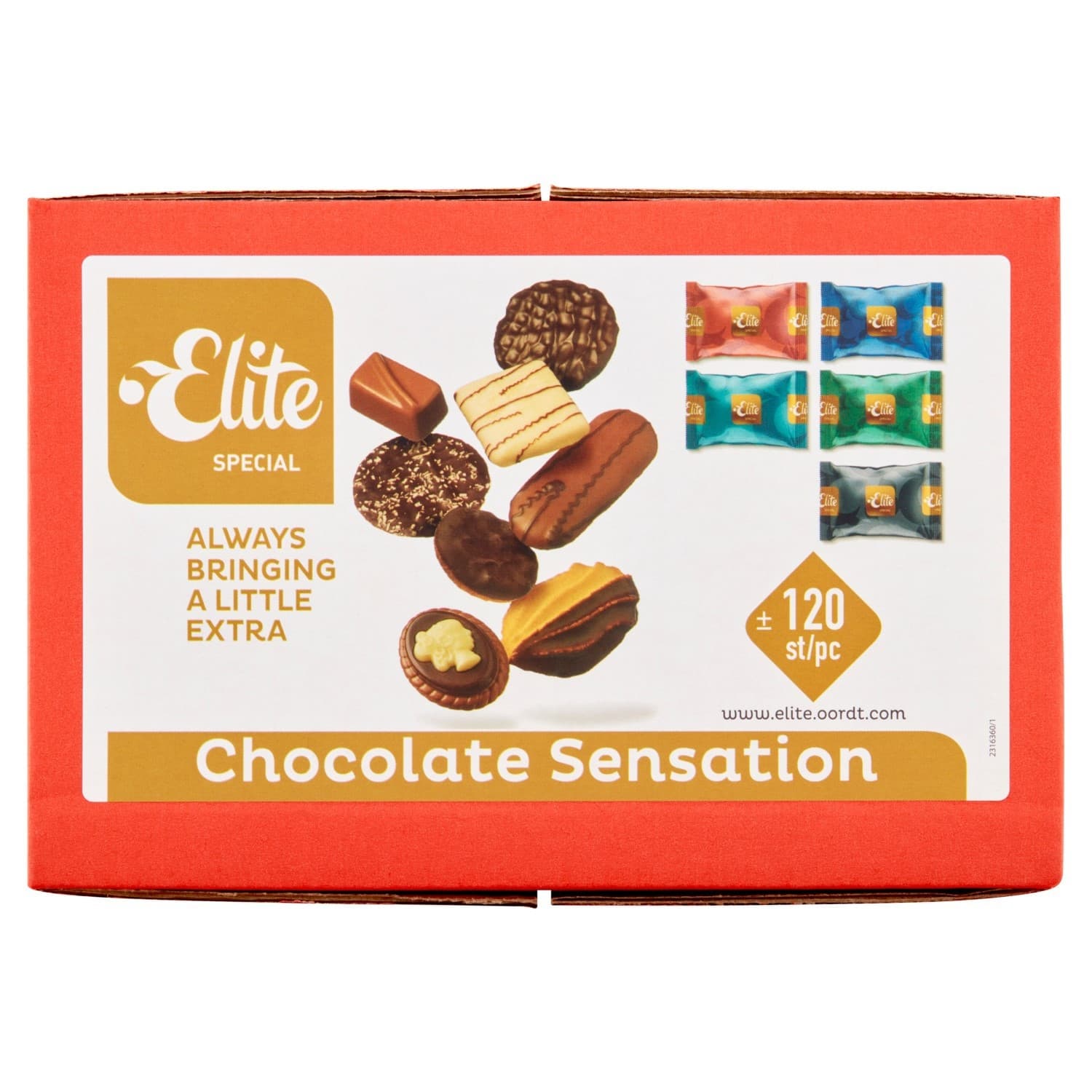 Koekjes Elite Special Chocolate Sensation mix 120 stuks 3