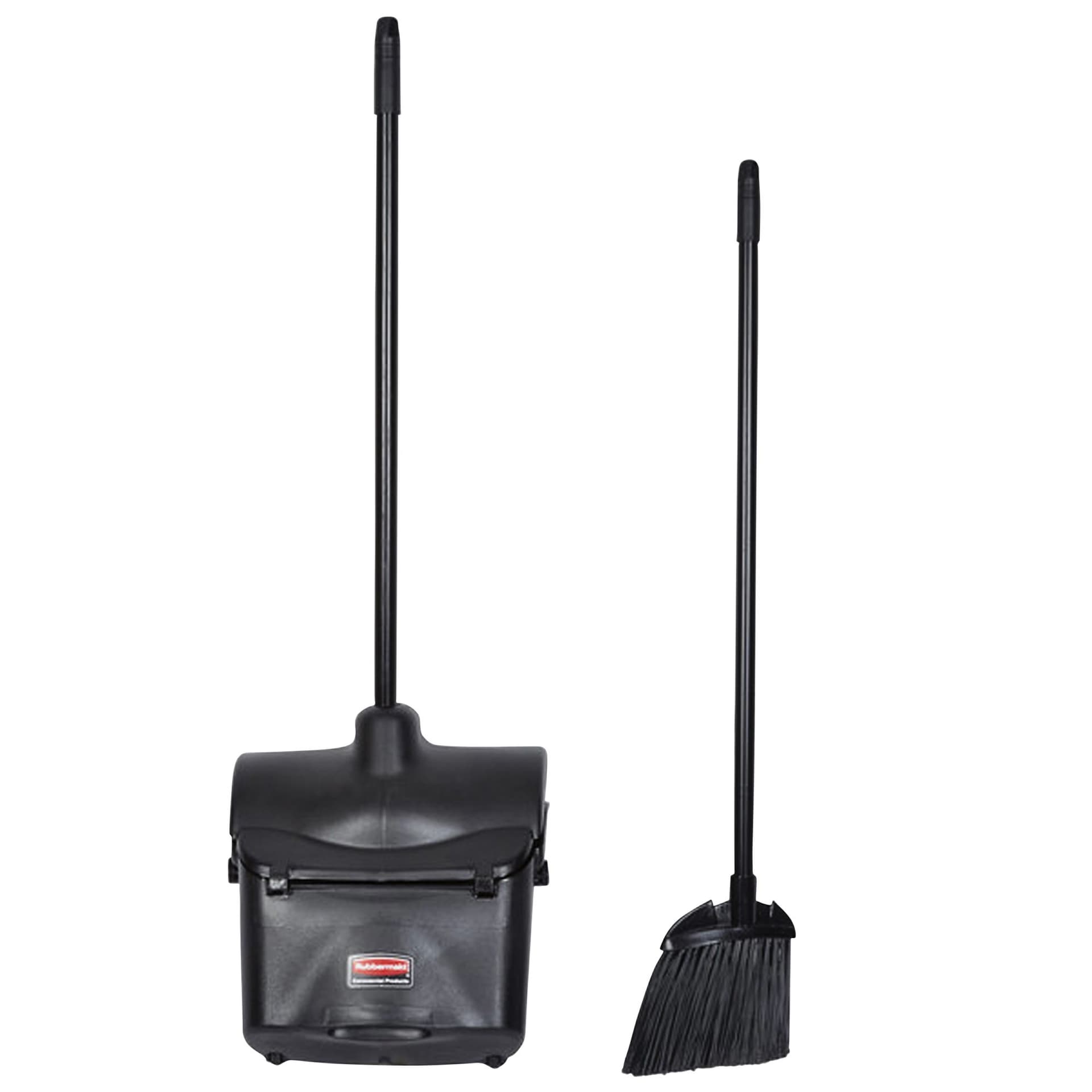 Handveger Rubbermaid Executive Lobby Broom met lange steel zwart 2