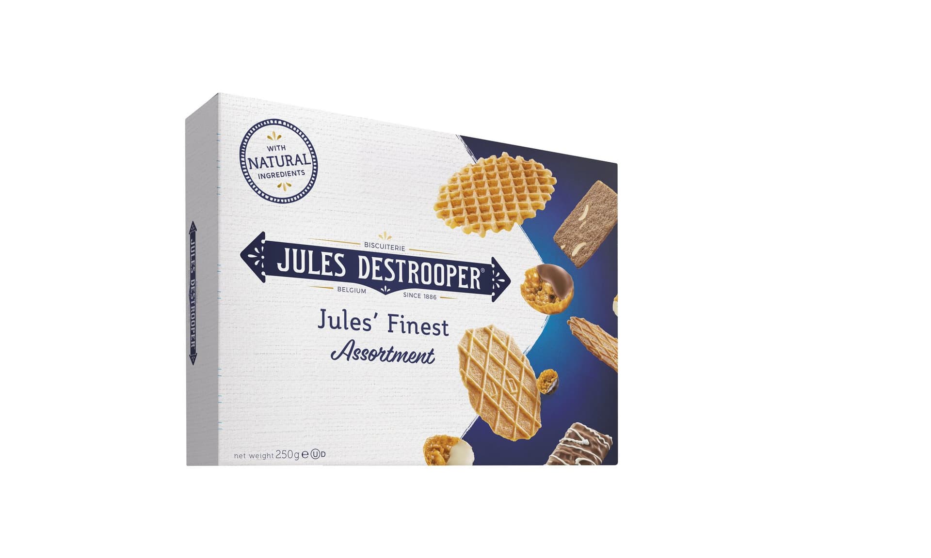 Koekjes Jules Destrooper finest 250gr assorti